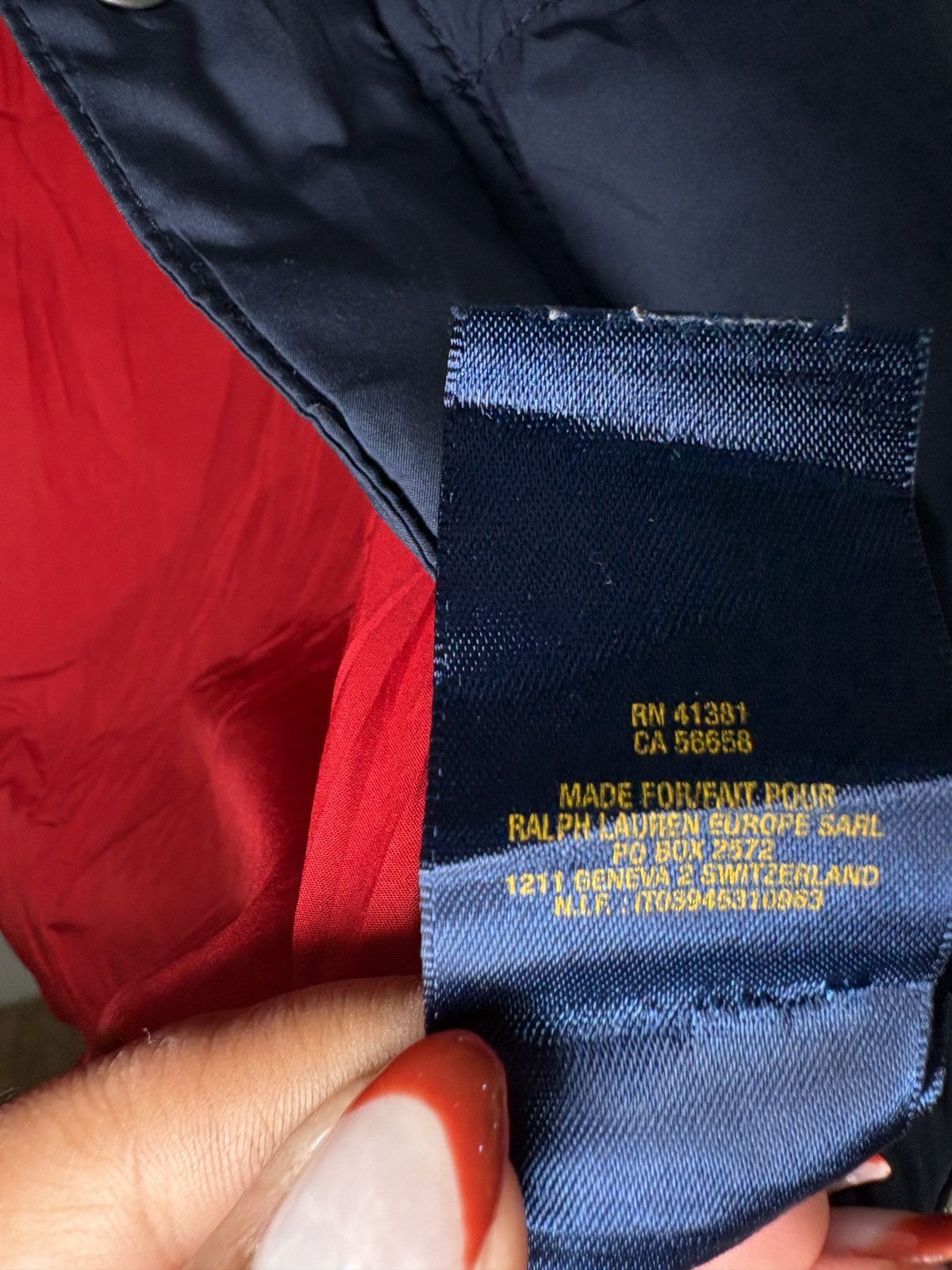 POLO RALPH LAUREN PUFFER JACKET