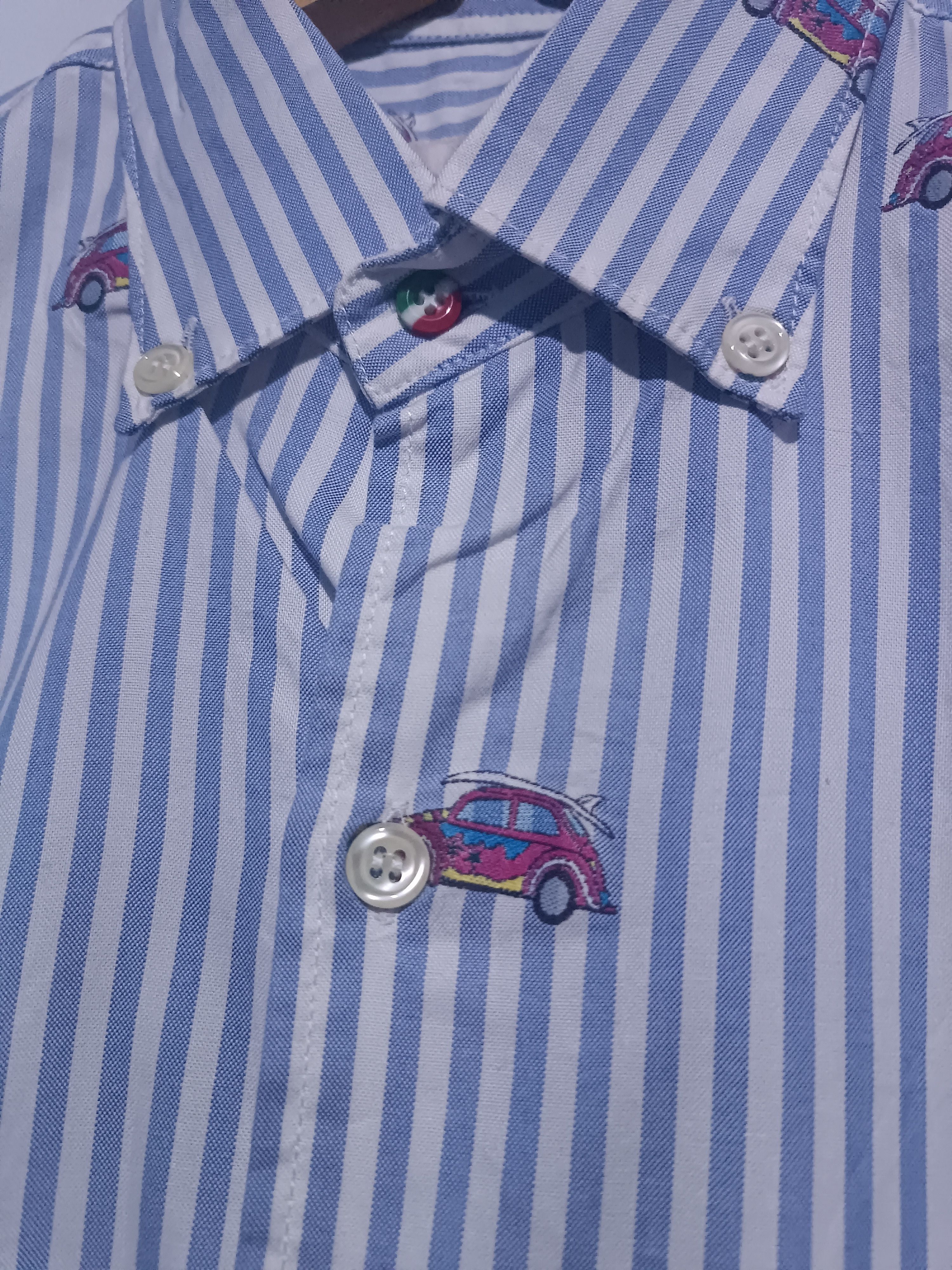 Other Prandi Short Sleeve Shirt Embroidery VW Beetle Size US M / EU 48-50 / 2 - 6 Thumbnail