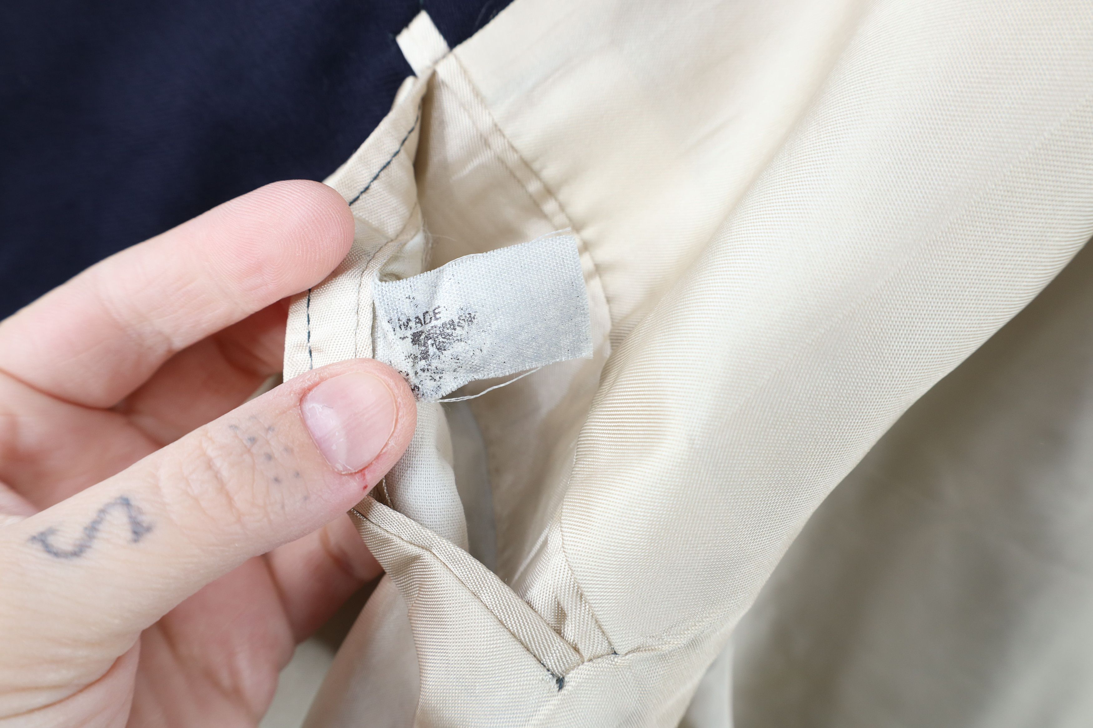 Calvin Klein × Vintage Vintage 80s Calvin Klein Wool 2 Button Suit Coat Jacket USA Size US L / EU 52-54 / 3 - 12 Thumbnail
