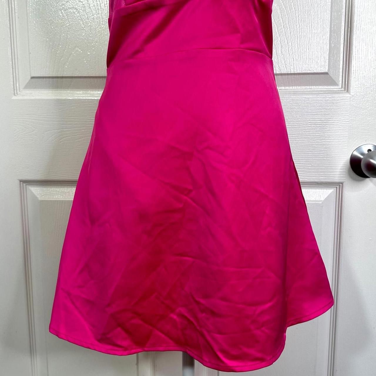 REVOLVE NWOT Revolve About Us Esther Halter Mini Dress Pink Women S Size S / US 4 / IT 40 - 5 Thumbnail