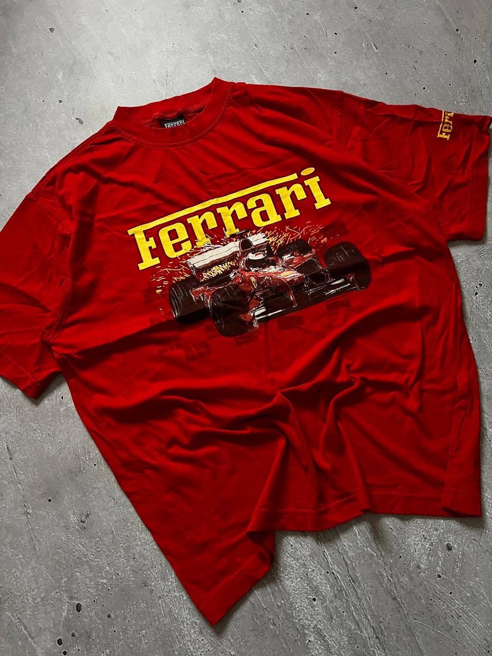 Ferrari Vintage 1999 Ferrari Formula One F1 Racing Red T-shirt Sz L Size US L / EU 52-54 / 3 - 1 Thumbnail