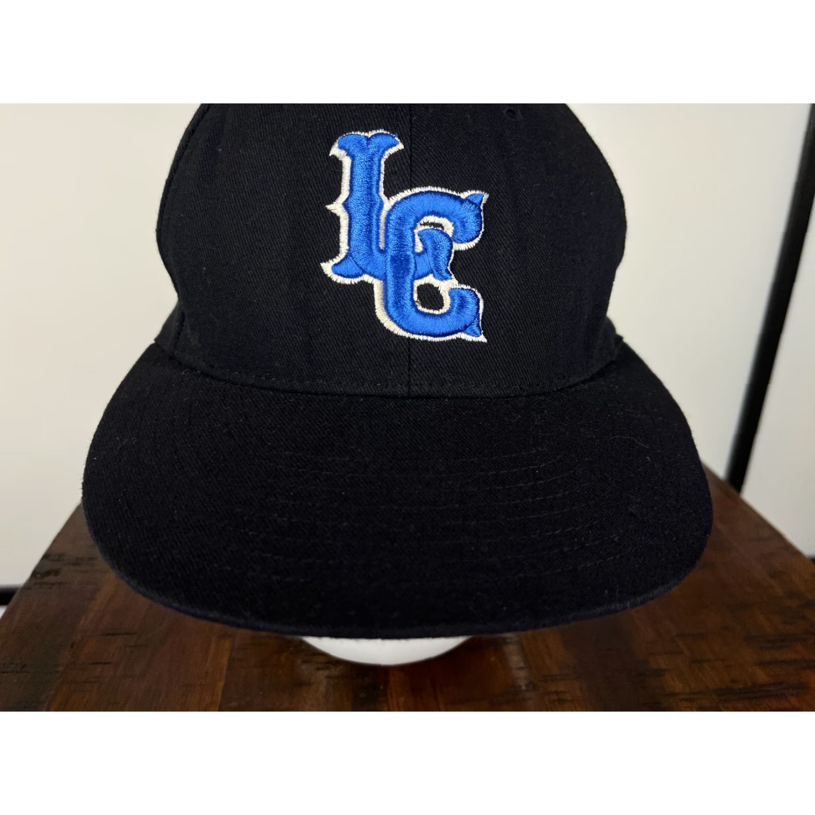 Vintage Lancers Hat Cap Pacific Headwear Baseball Cap 7 3/8 Black Poly Blend Men Adult Logo Twill Casual Vintage? No Size ONE SIZE - 3 Thumbnail