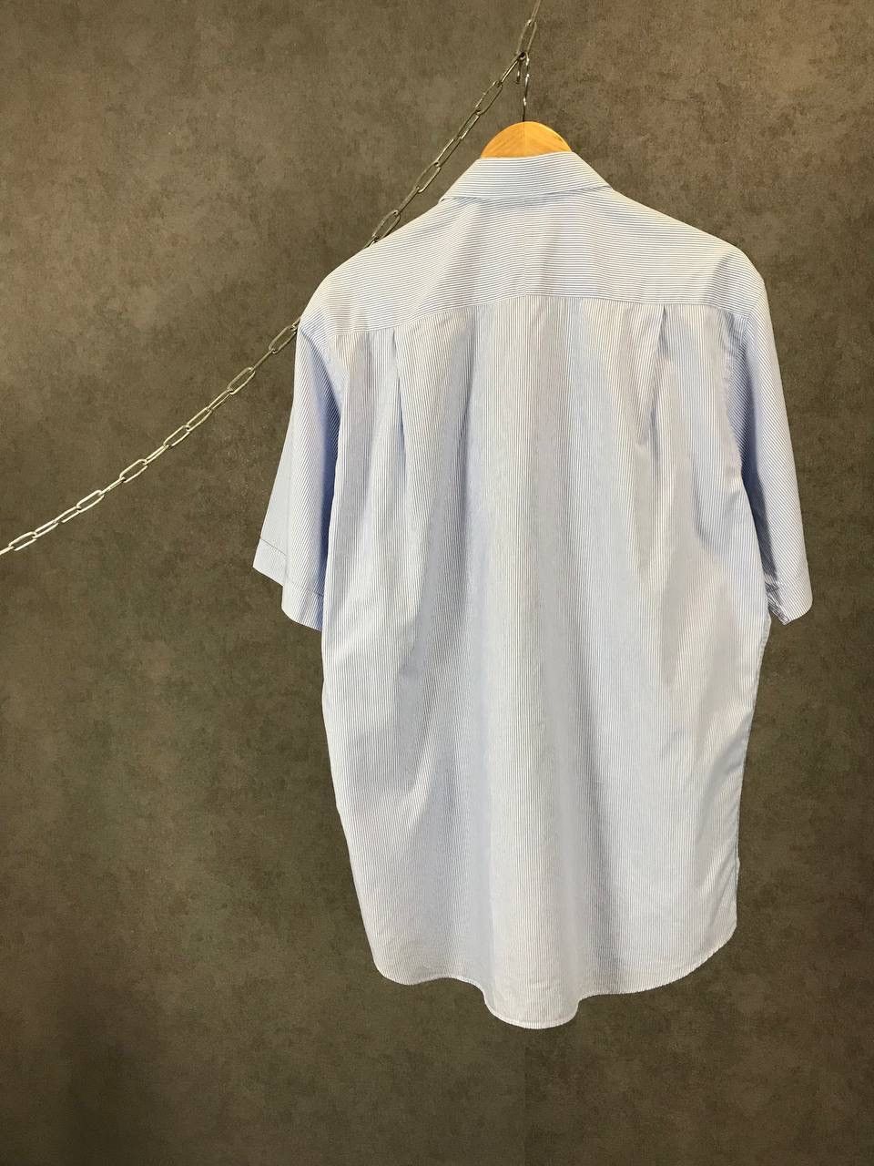Burberry Burberry vintage luxury designer striped shirt Size US XL / EU 56 / 4 - 5 Thumbnail