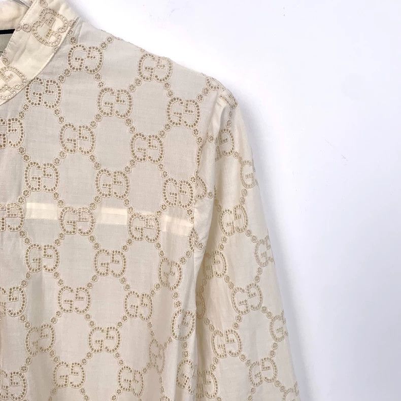 Gucci GucciBeige double G full-print belt dress Size XS / US 0-2 / IT 36-38 - 3 Thumbnail