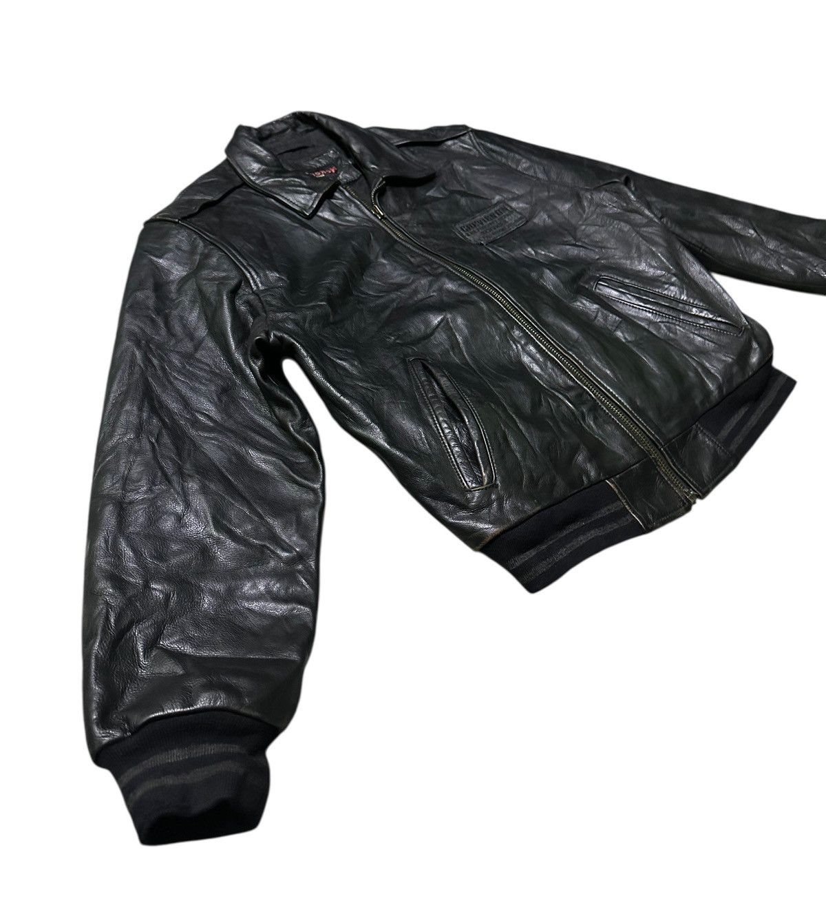 Chevignon × Vintage Chevignon leather jacket Size US L / EU 52-54 / 3 - 6 Thumbnail