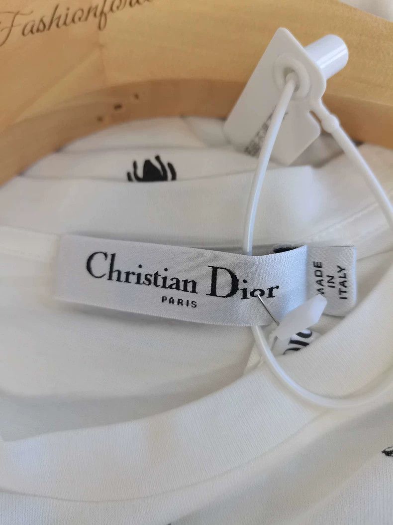 Dior Dior Short-sleeved printed T-shirt 2504-Nextarrow Size XS / US 0-2 / IT 36-38 - 3 Thumbnail