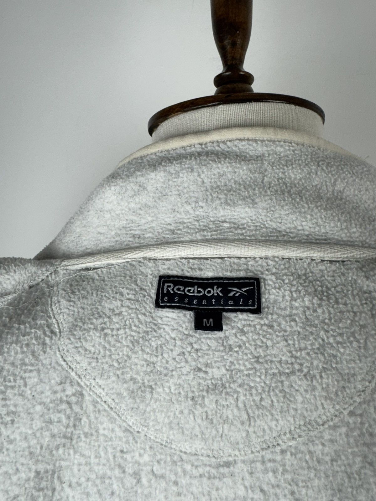 Reebok × Vintage Vintage Reebok Essentials Full Zip Fleece Jacket Pullover Size US M / EU 48-50 / 2 - 6 Thumbnail