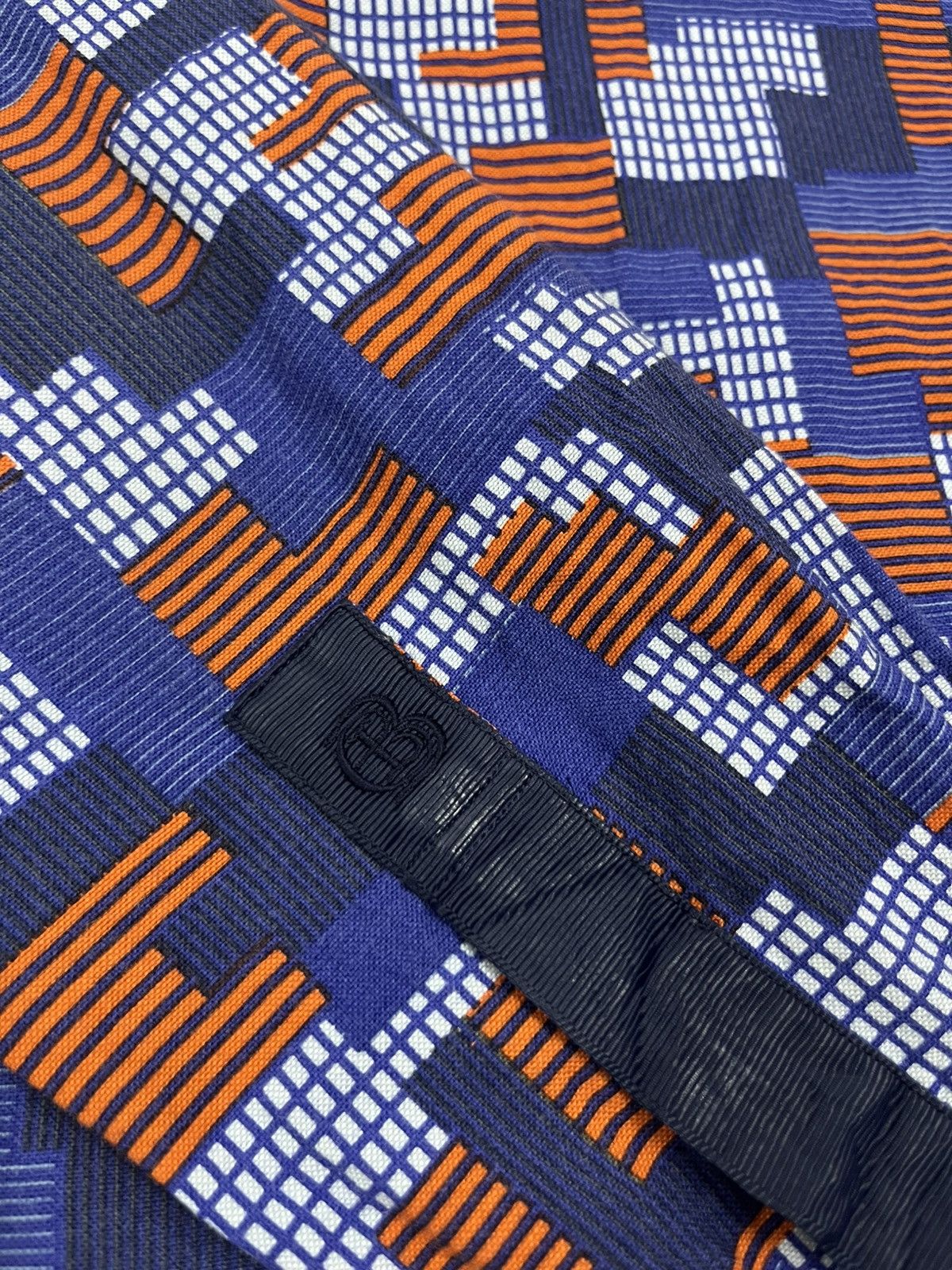Lanvin Lanvin en Bleu Pattern Shirt Size US S / EU 44-46 / 1 - 6 Thumbnail