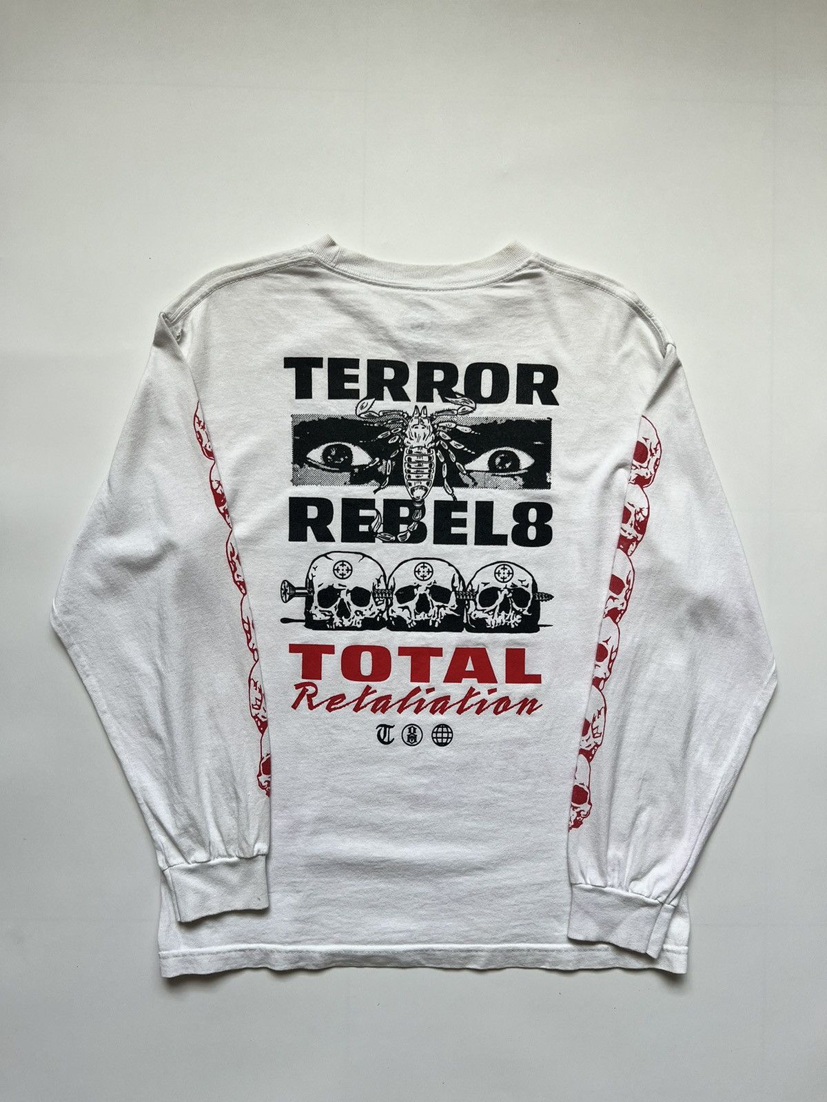 Vintage Rebel 8 Terror Hardcore Band Tees