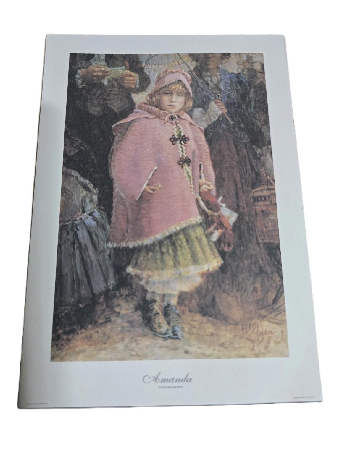 Other Frank McElwain "Amanda" Limited Edition Art Print Signed Size ONE SIZE - 1 Thumbnail