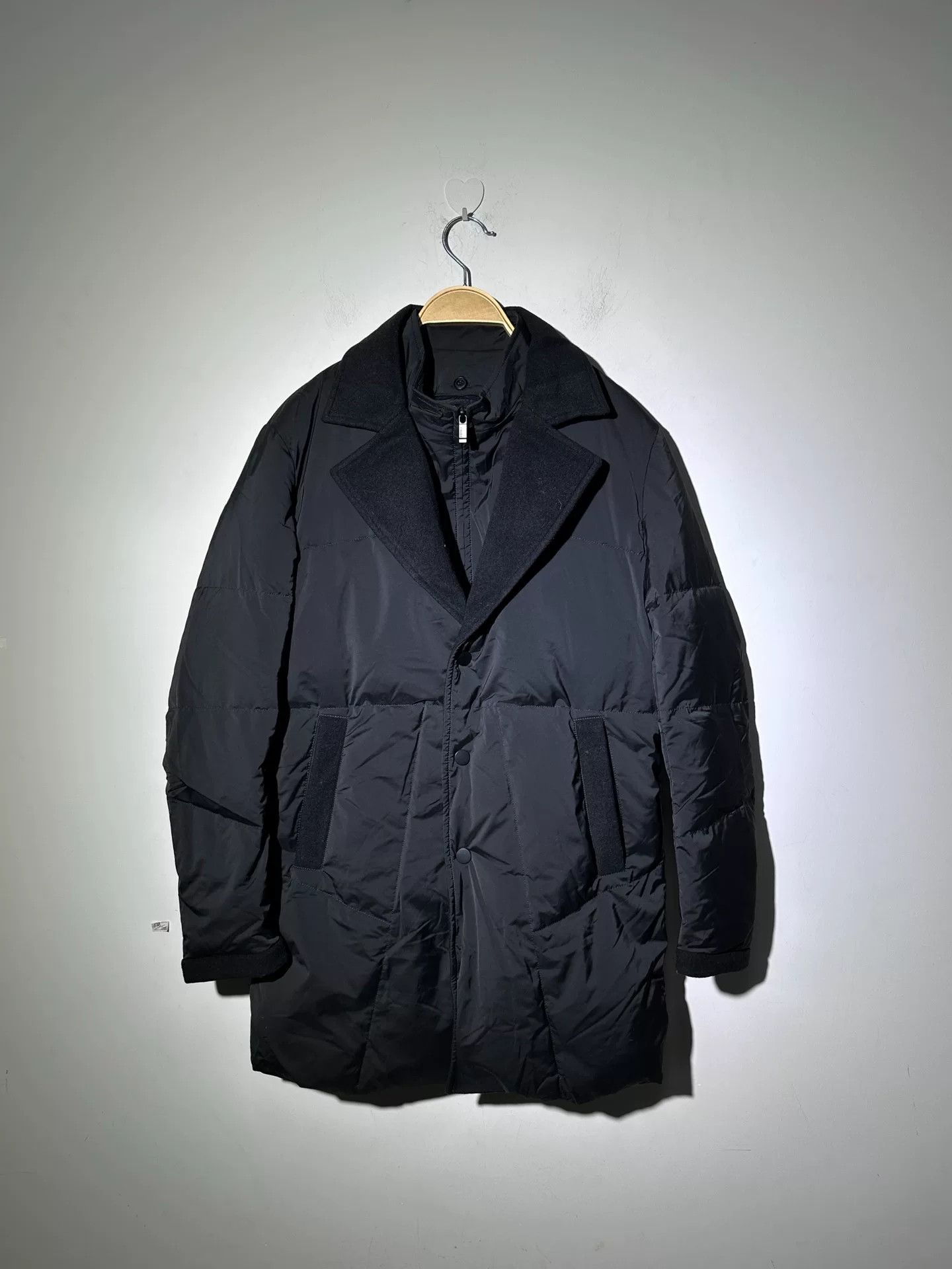 Ermenegildo Zegna Zegna Men's Puffer Jacket with Detachable Zip Size US M / EU 48-50 / 2 - 1 Thumbnail