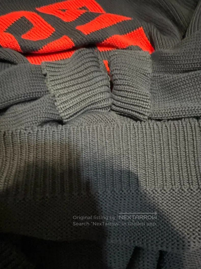Givenchy Givenchy Black and Red Logo Sweater Size US S / EU 44-46 / 1 - 7 Thumbnail