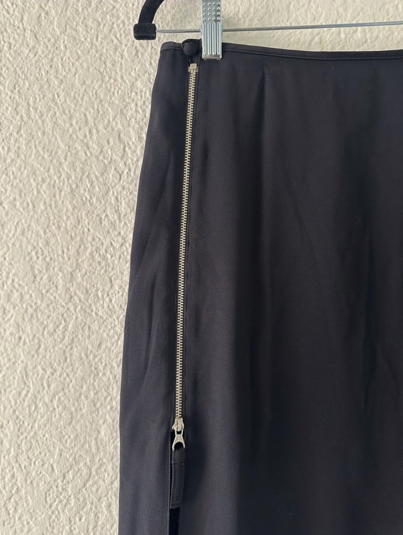 Jean Paul Gaultier Jean Paul Gaultier Classique Asymmetrical Zip Maxi Skirt Size 28" / US 6 / IT 42 - 4 Thumbnail
