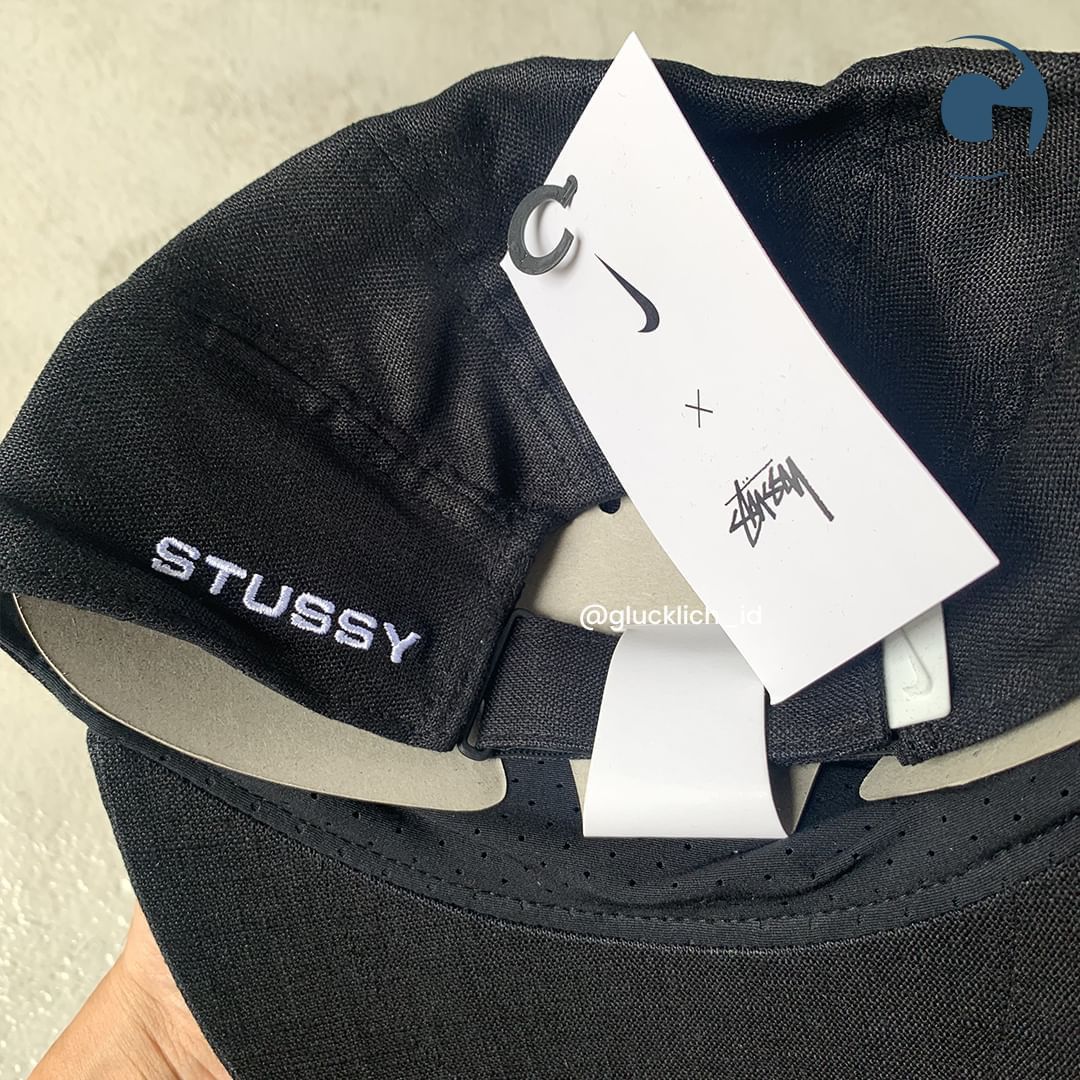 Nike × Stussy Nike, x Stussy Fly Cap in Black Size ONE SIZE - 5 Thumbnail