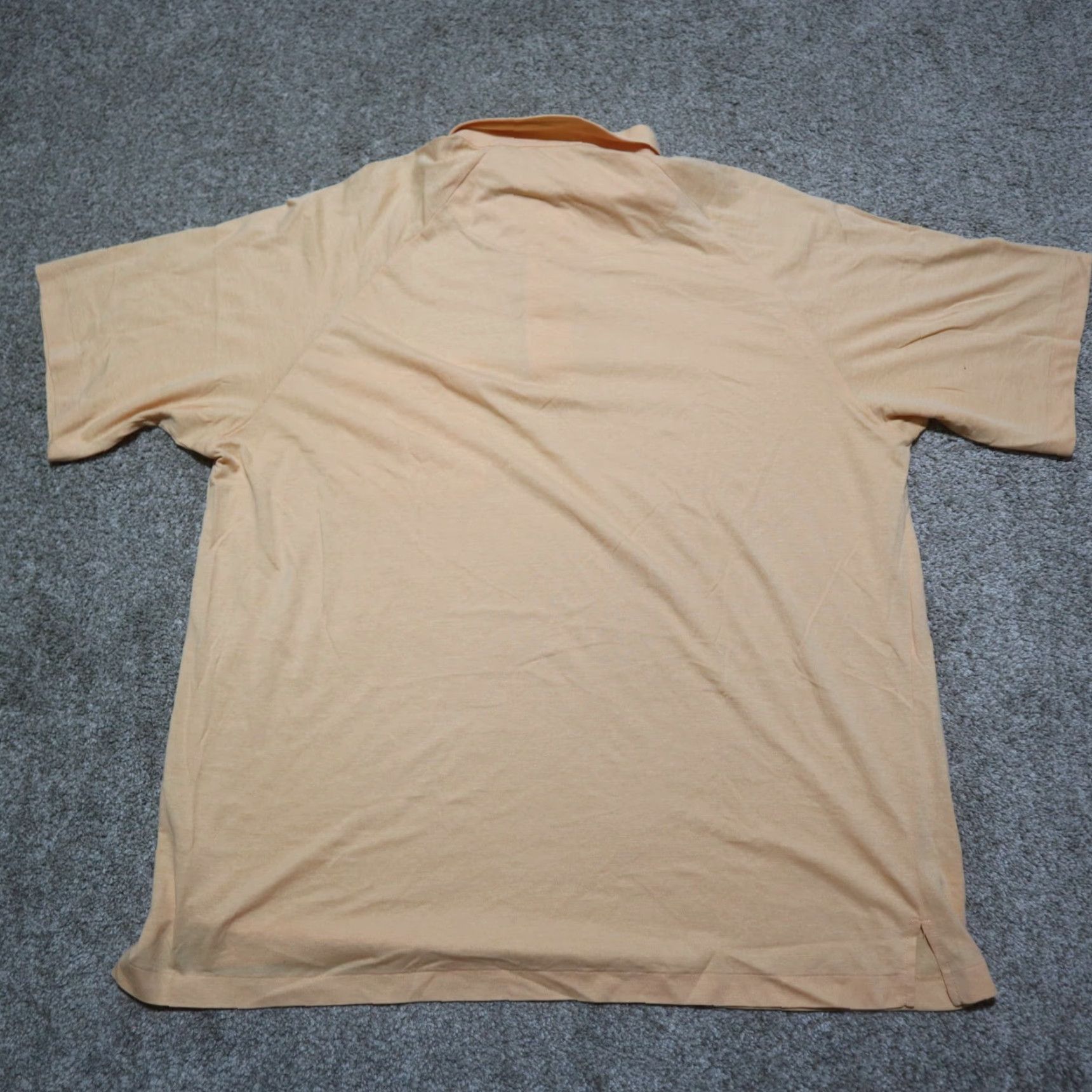 Enro ENRO Polo Shirt Adult 2XL Orange Solid Short Sleeve Men’s Golf Regular 100% Polyester Shirt Size US XXL / EU 58 / 5 - 7 Thumbnail