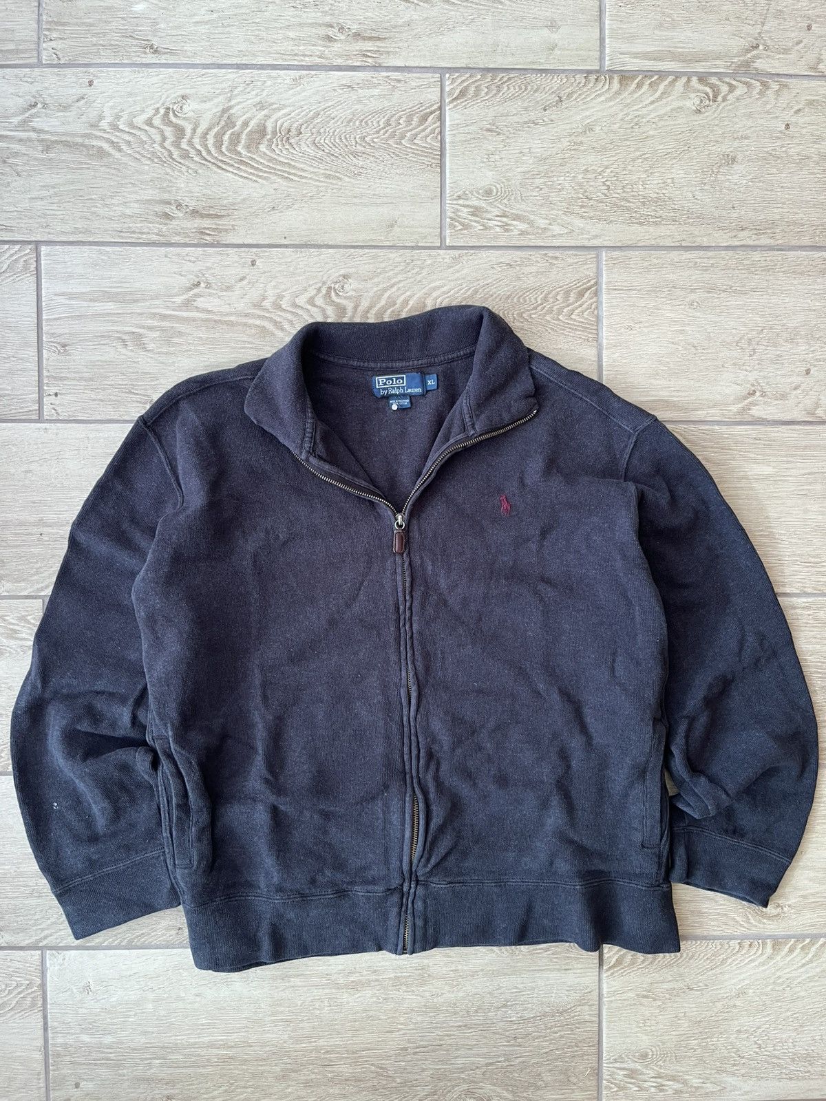 Polo Ralph Lauren × Ralph Lauren Polo Ralph Lauren Streetwear Knitwear Full Zip L Size Size US L / EU 52-54 / 3 - 2 Thumbnail