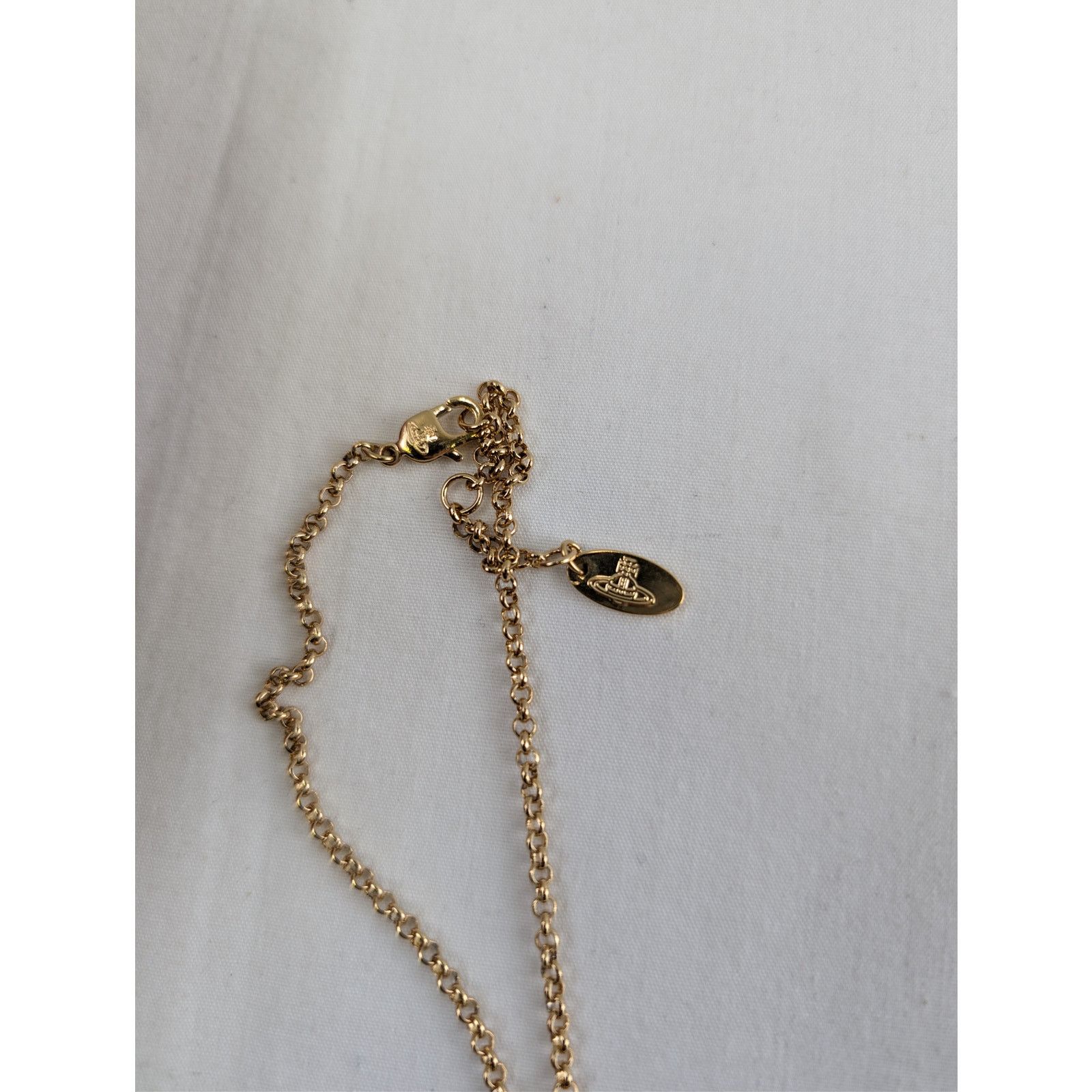 Vivienne Westwood o1rshd1 Size: OS / unisex Gold Cristal Orb Pendant Necklace Size ONE SIZE - 8 Thumbnail