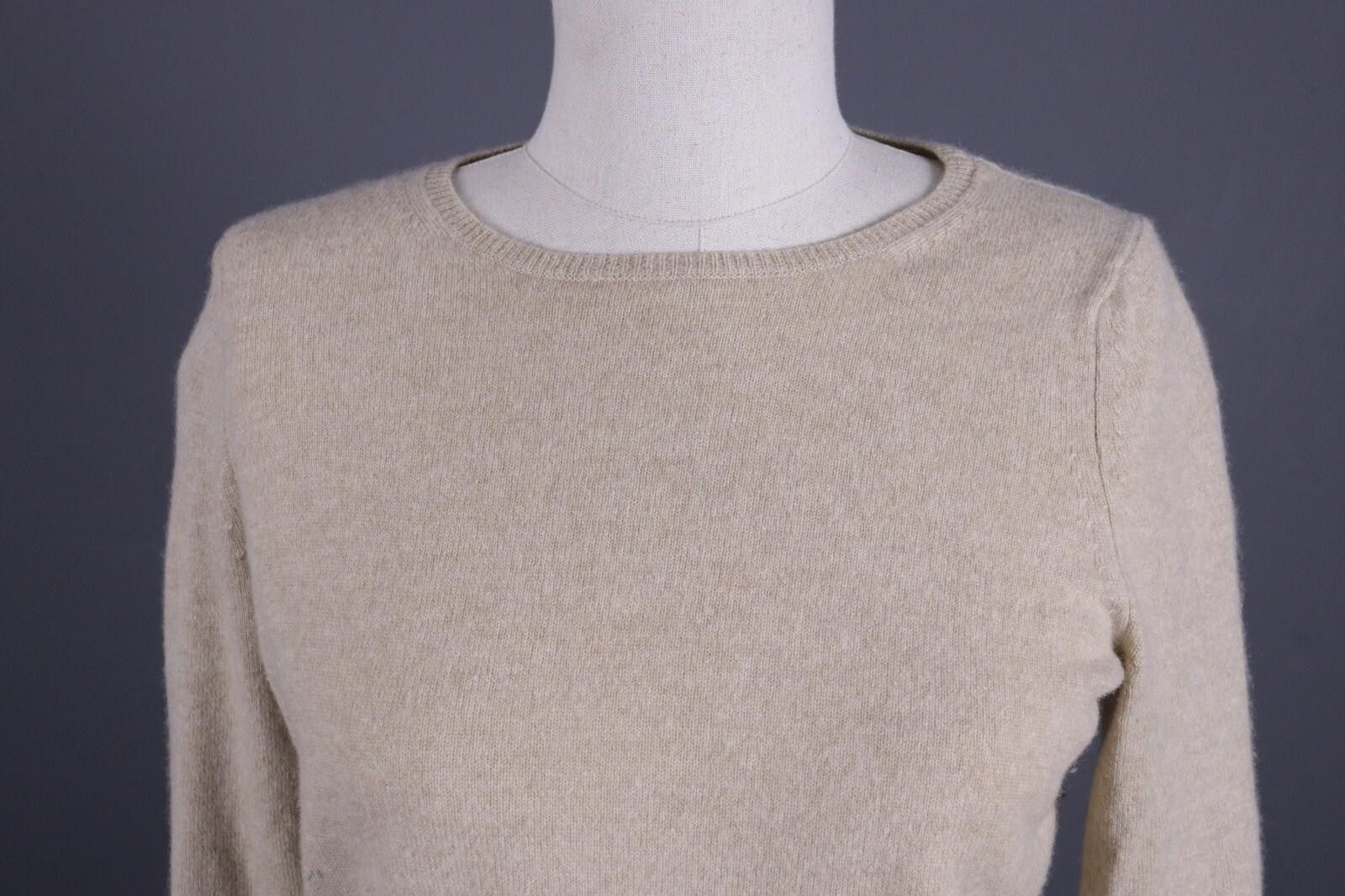 J.Crew J. Crew Beige Knit 100% Italian Cashmere Sweater Size XXS Size XXS / US 00 / IT 34 - 4 Thumbnail