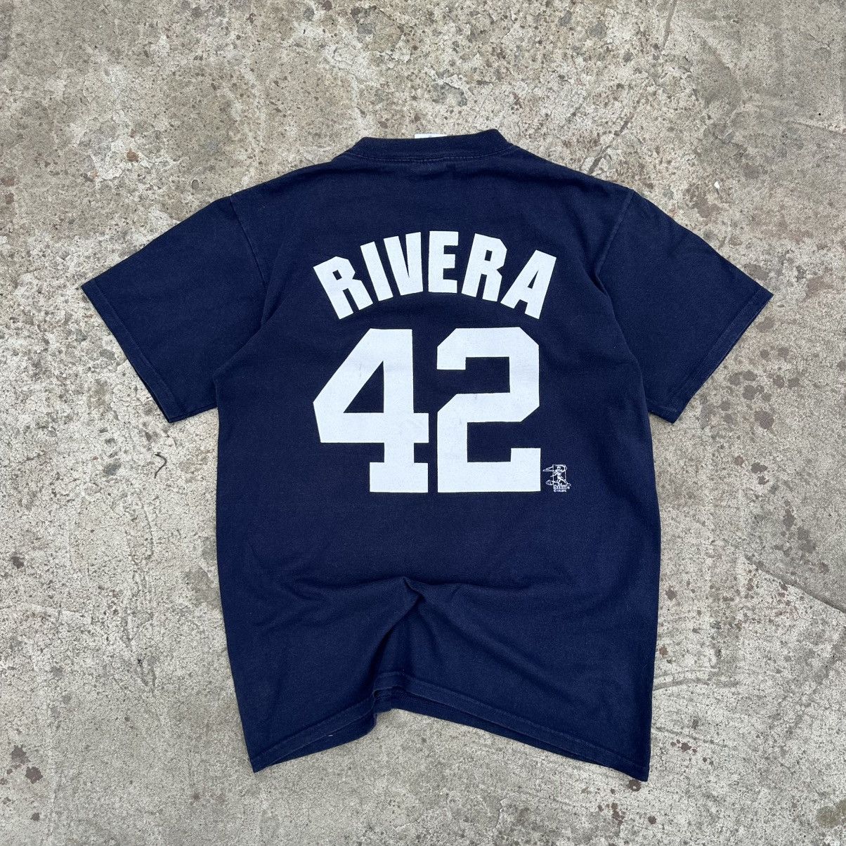 Vintage Vintage New Era T-shirts Rivera 42 MLB Players Choise 00s Size US M / EU 48-50 / 2 - 1 Thumbnail
