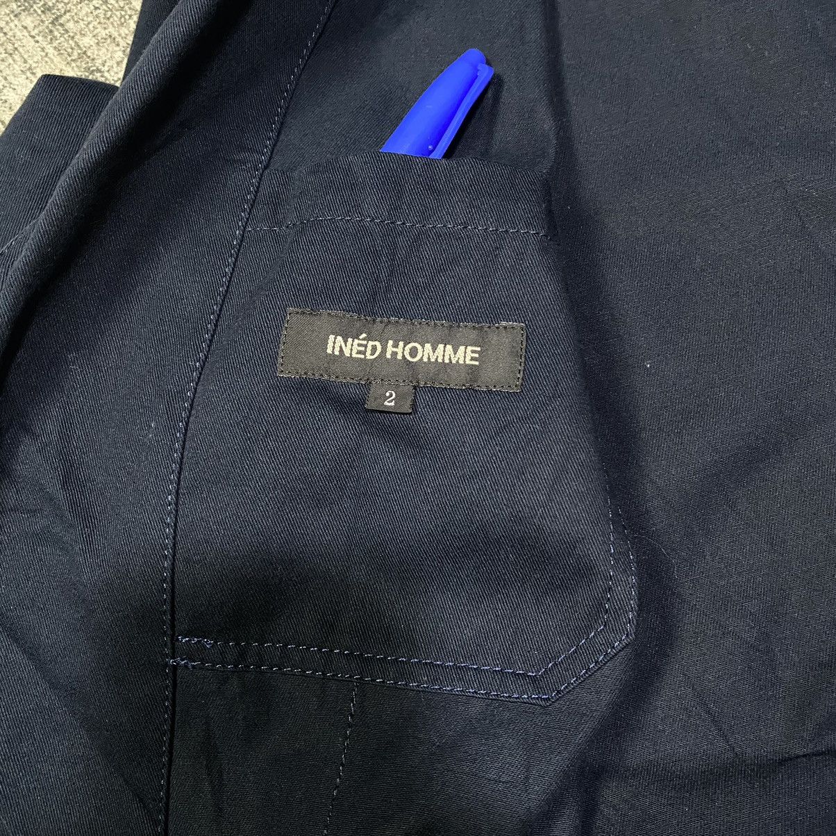 Japanese Brand × Yohji Yamamoto INED HOMME YOHJI YAMAMOTO JACKET Size US M / EU 48-50 / 2 - 8 Thumbnail