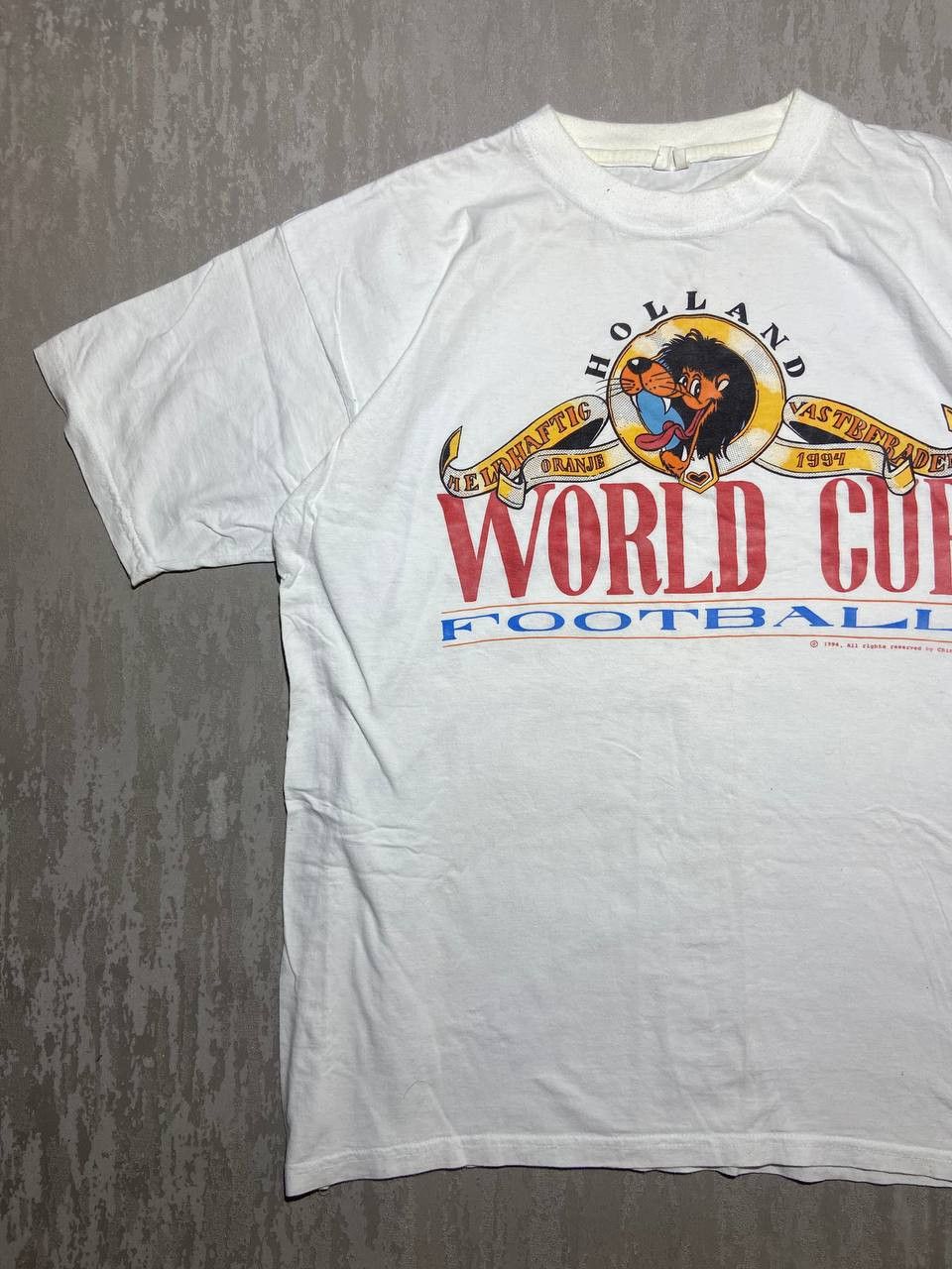 Other VINTAGE SHIRT WORLD CUP FOOTBALL HOLLAND 1994 BY CHINCHILLA Size US L / EU 52-54 / 3 - 2 Thumbnail