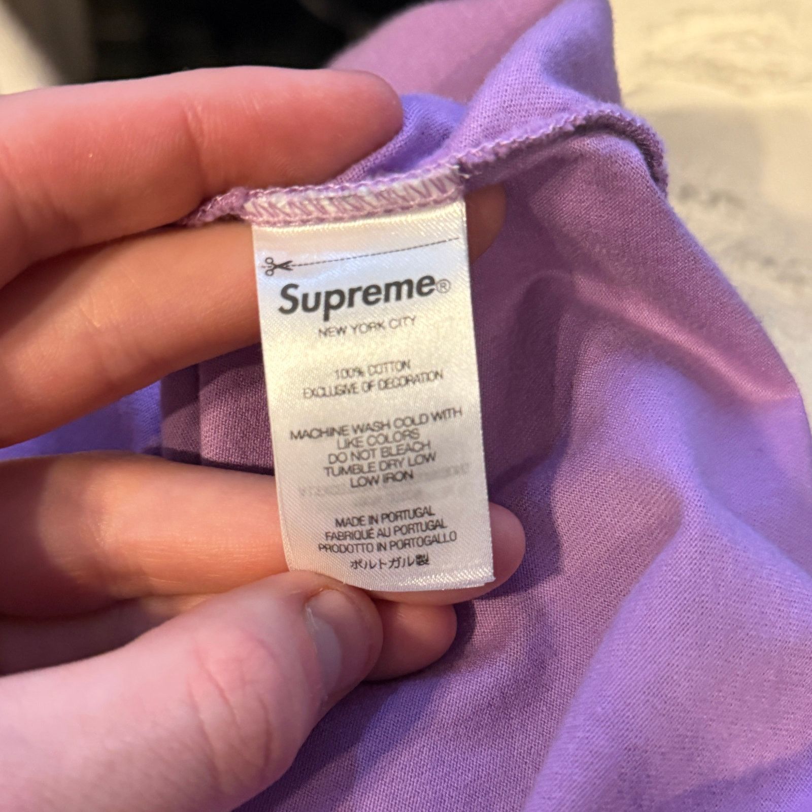 Supreme Supreme Intarsia Label T-Shirt Size US XL / EU 56 / 4 - 4 Thumbnail