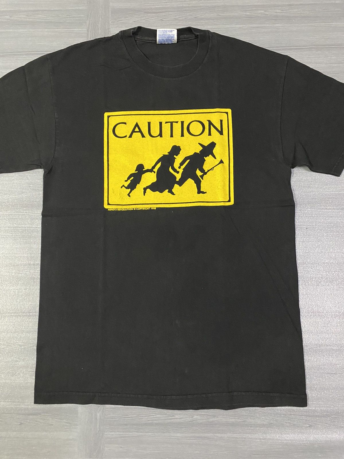Vintage Vintage 🔥 RARE 🔥 1998 Caution Size US M / EU 48-50 / 2 - 6 Thumbnail