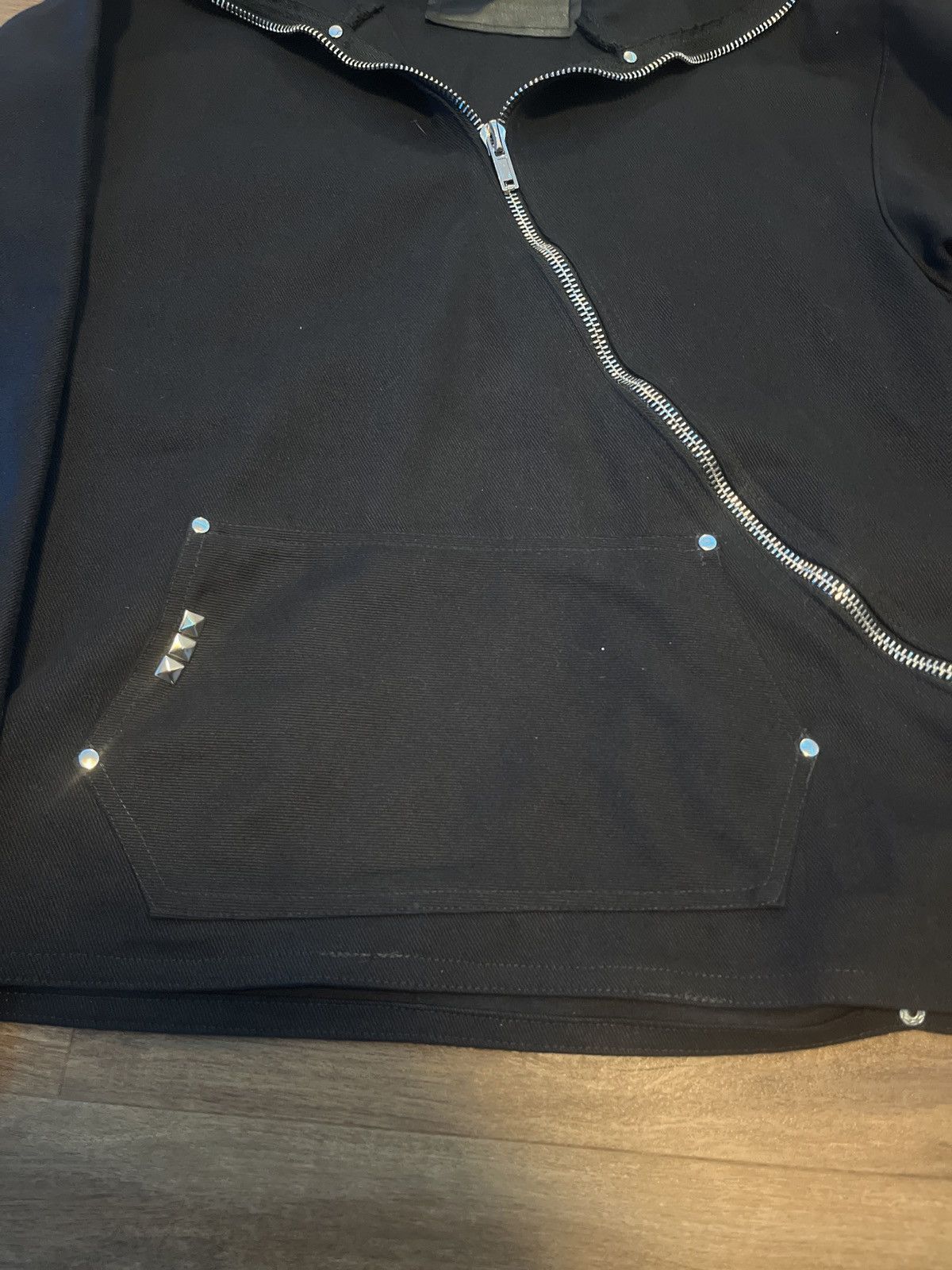 Other Asymetrical denim full zip Size US M / EU 48-50 / 2 - 2 Thumbnail
