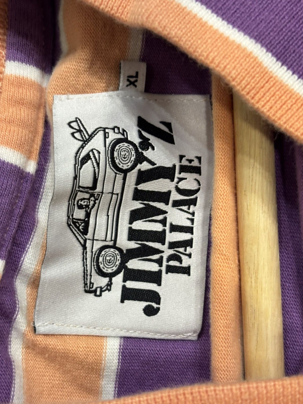 Palace Palace Jimmyz Stripe Tee Size US XL / EU 56 / 4 - 3 Thumbnail