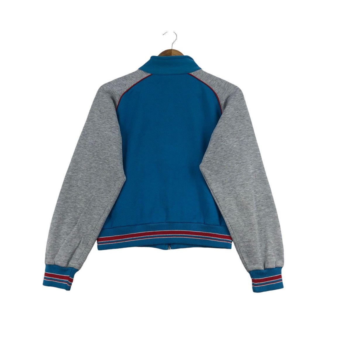 Nike × Vintage Vintage 90s NIKE Blue Tag Sweater Crop Streetwear Size L / US 10 / IT 46 - 4 Thumbnail