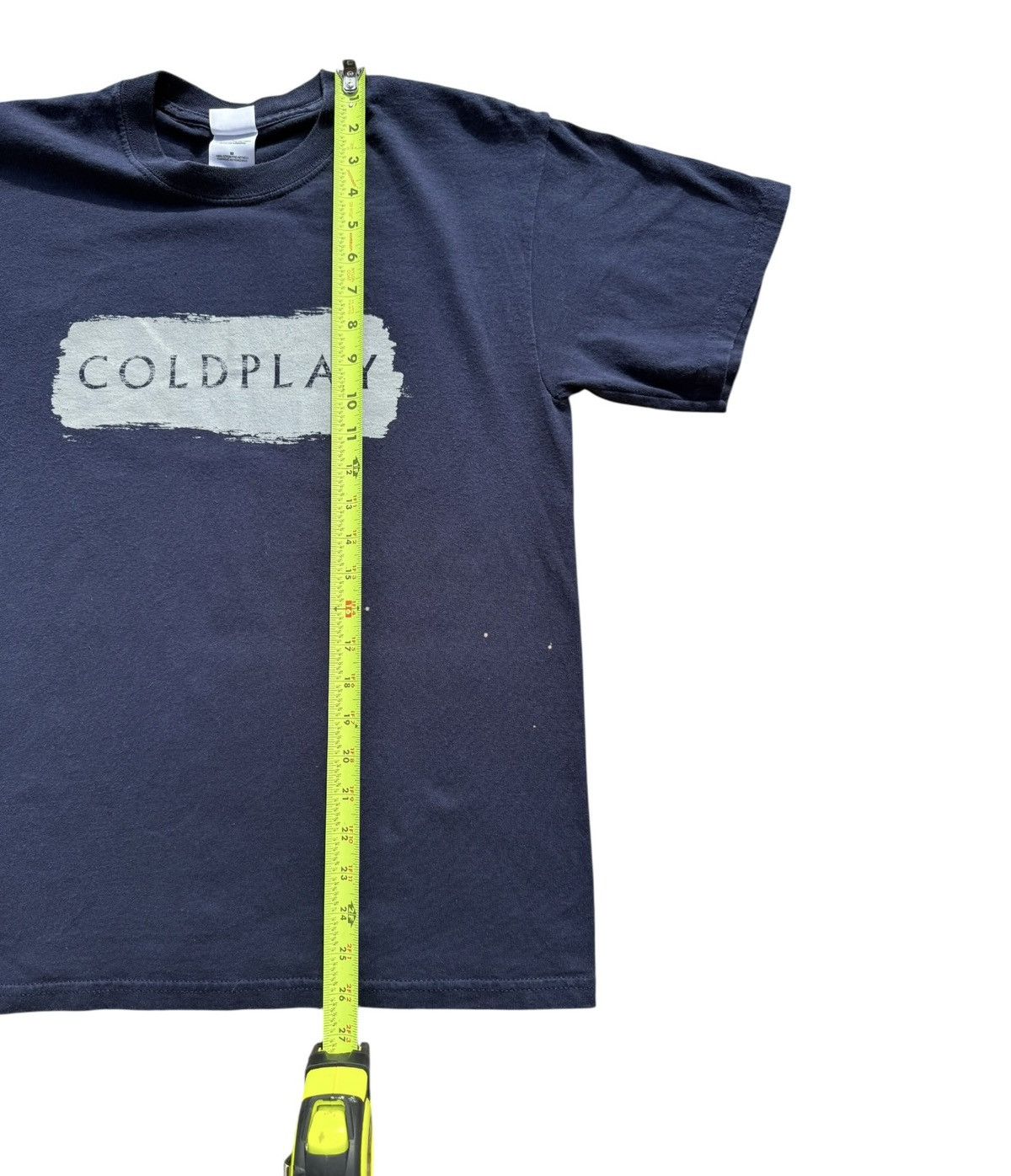 Vintage Coldplay North America Tour 2003 T-Shirt Gildan Navy Size US M / EU 48-50 / 2 - 8 Thumbnail