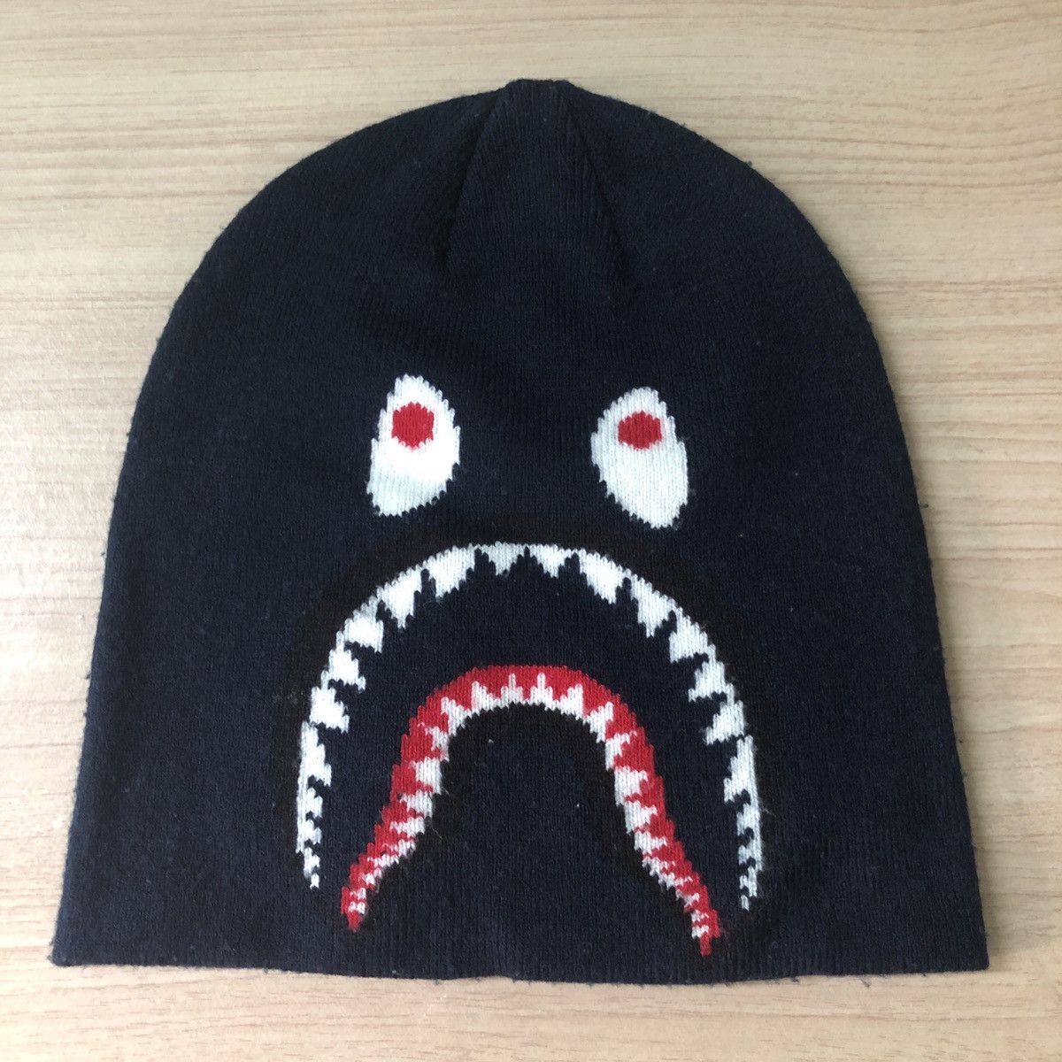 Bape A Bathing Ape Bape Shark Knit Beanie Size ONE SIZE - 1 Thumbnail