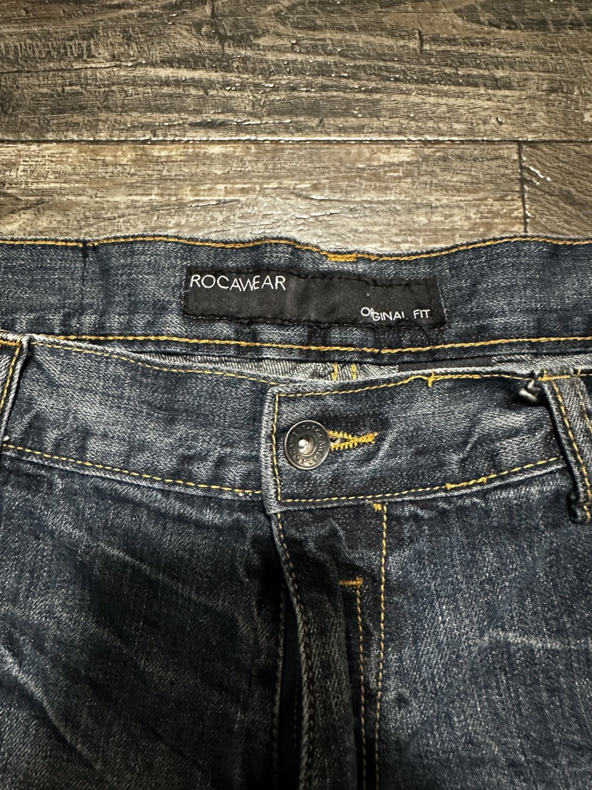 Rocawear Rocawear Y2K Faded Denim Jeans Size US 38 / EU 54 - 4 Thumbnail