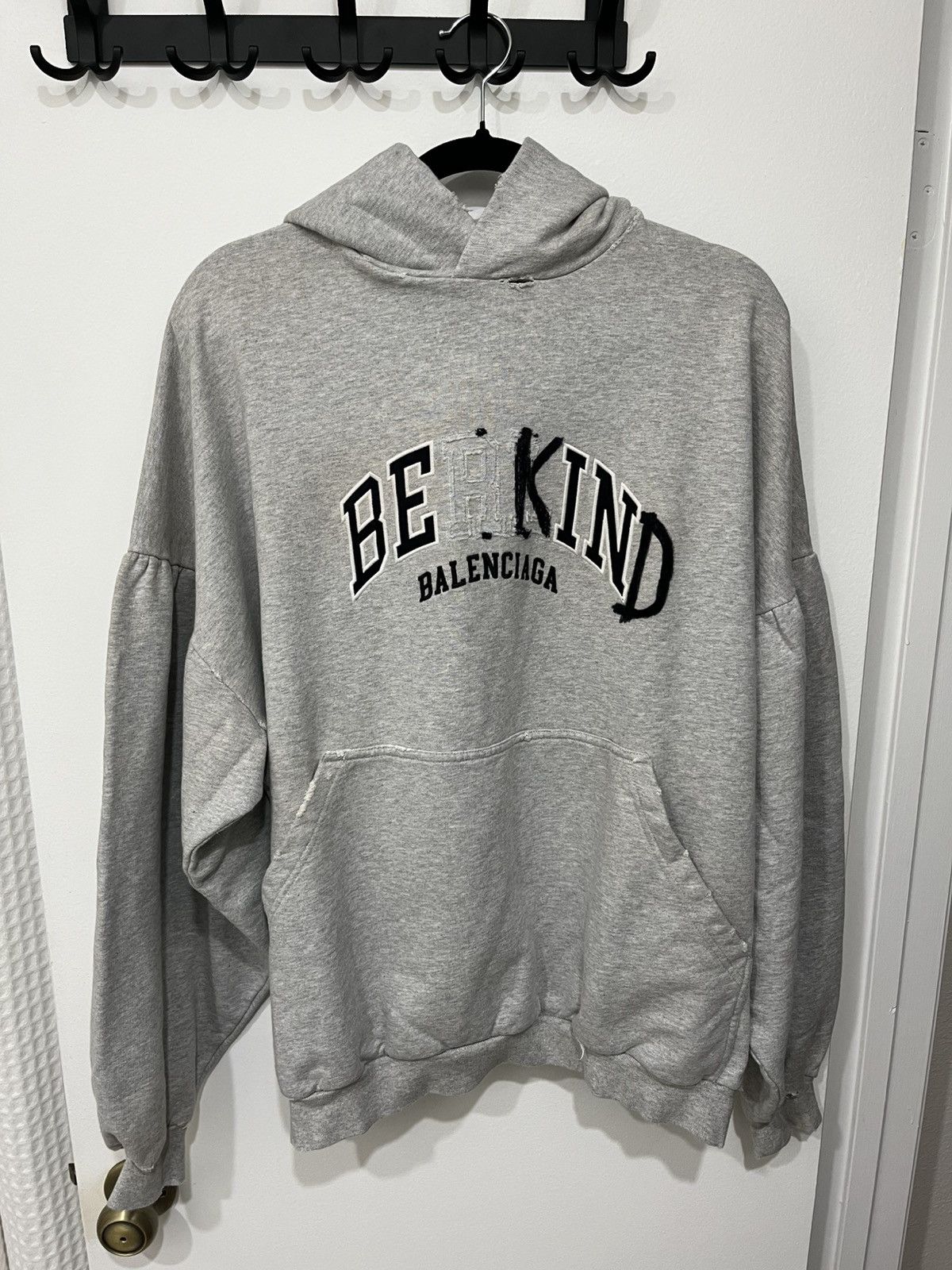 Balenciaga Be Kind Logo Hoodie