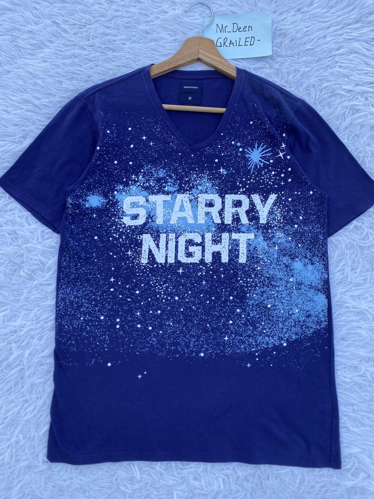 Maison MIHARA YASUHIRO Rare Miharayasuhiro Starry Night Tshirt Size US S / EU 44-46 / 1 - 4 Thumbnail