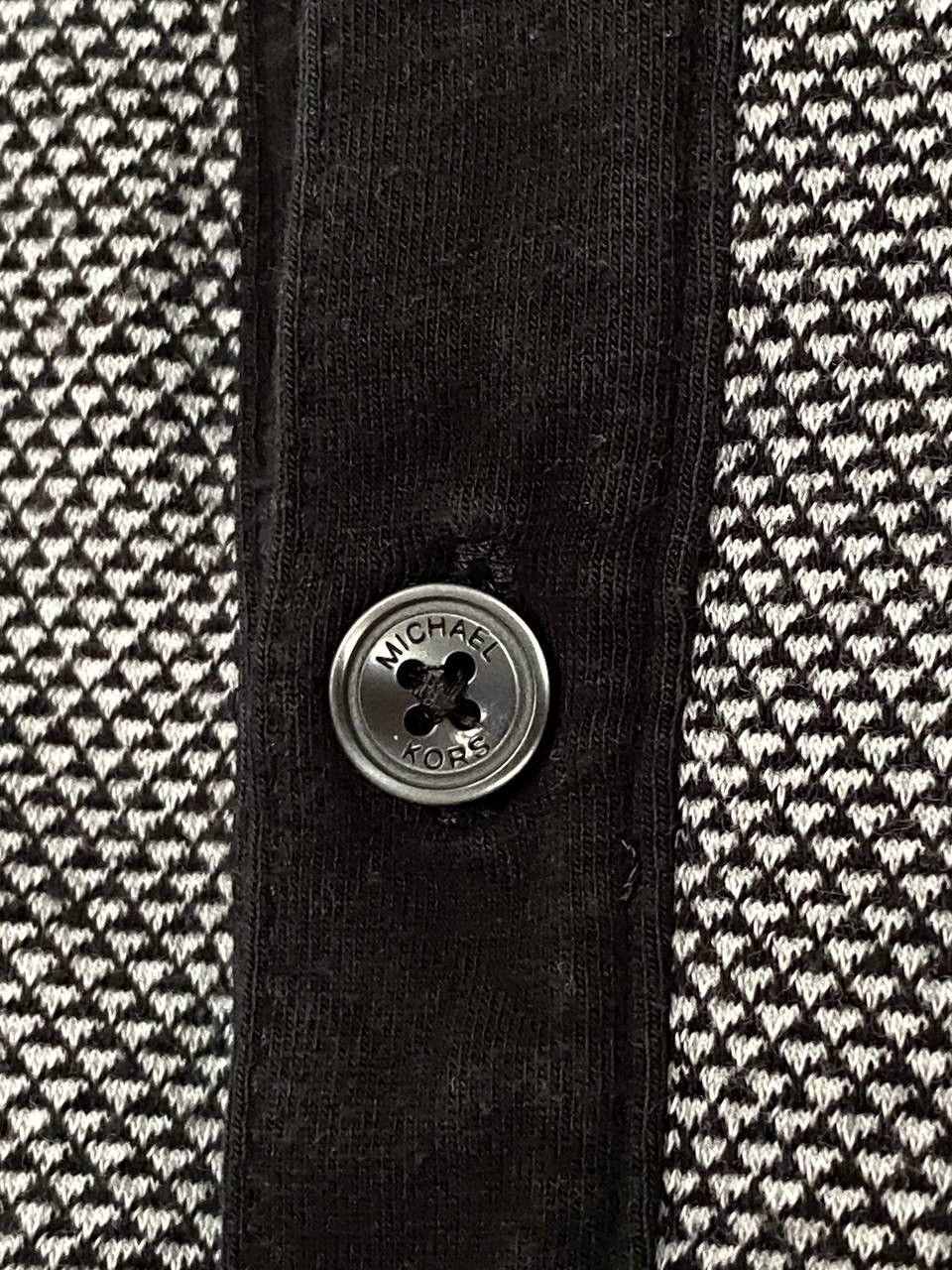 Michael Kors × Vintage 📌 Michael Kors Shirt Men's Small Black Pattern Collared Size US S / EU 44-46 / 1 - 4 Thumbnail