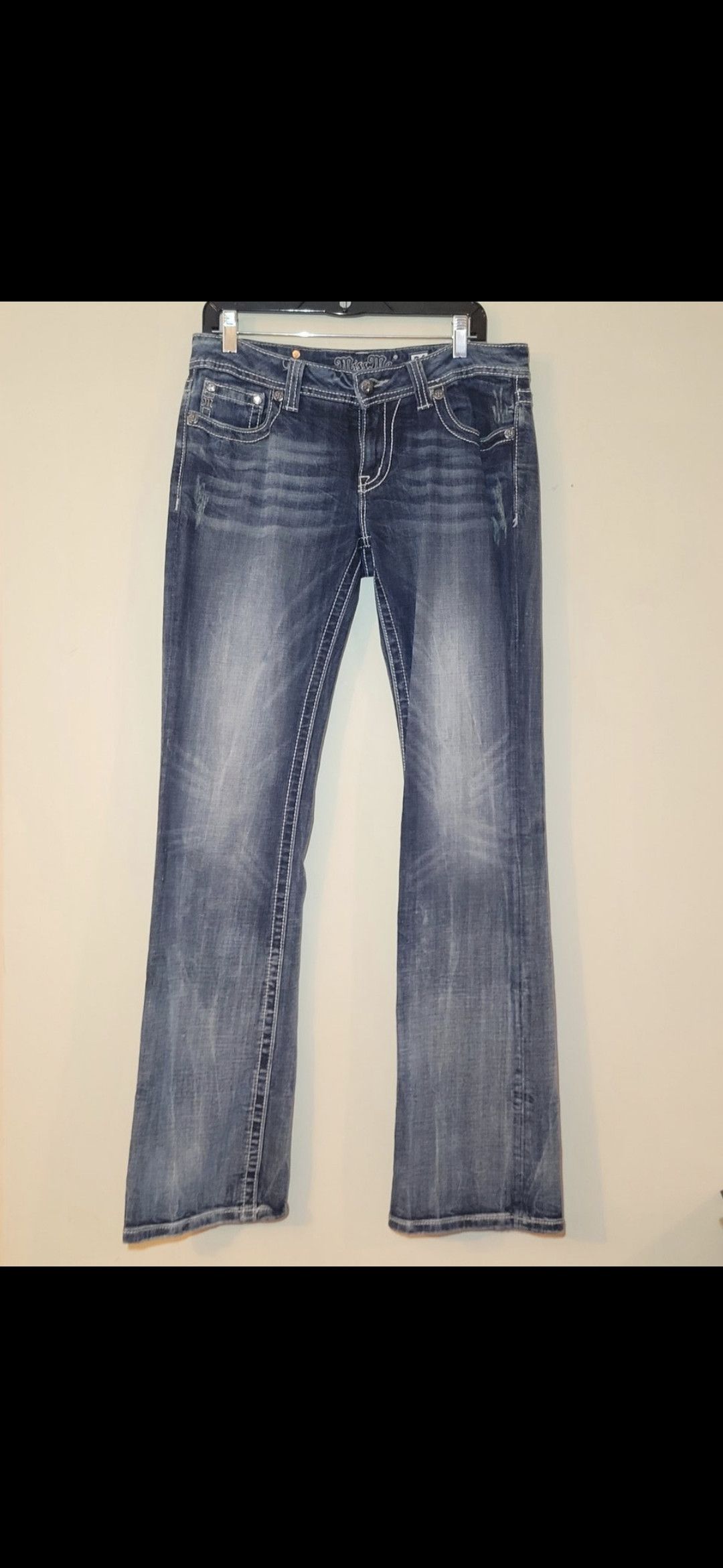 Miss Me Flower and leaves bootcut Size 30" / US 8 / IT 44 - 3 Thumbnail
