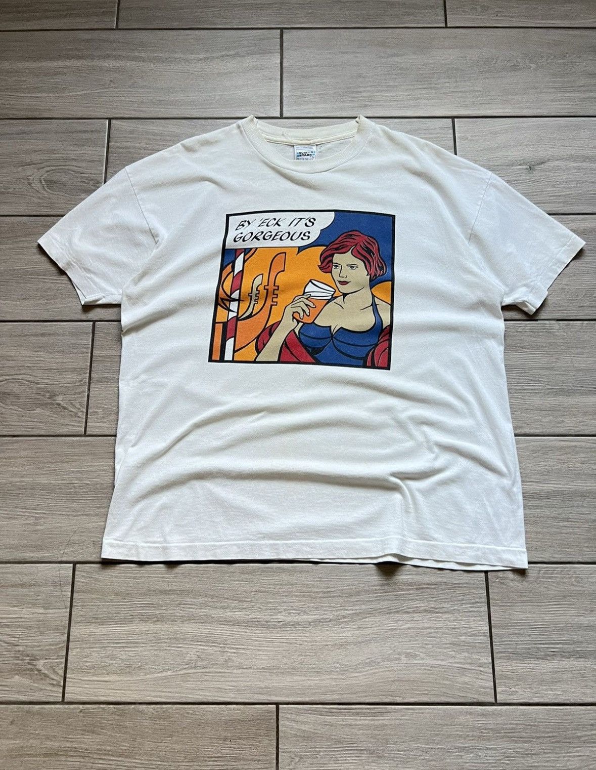 Band Tees Vintage 90s Boddingtons Bitter of Manchester Y2K Size US XL / EU 56 / 4 - 2 Thumbnail