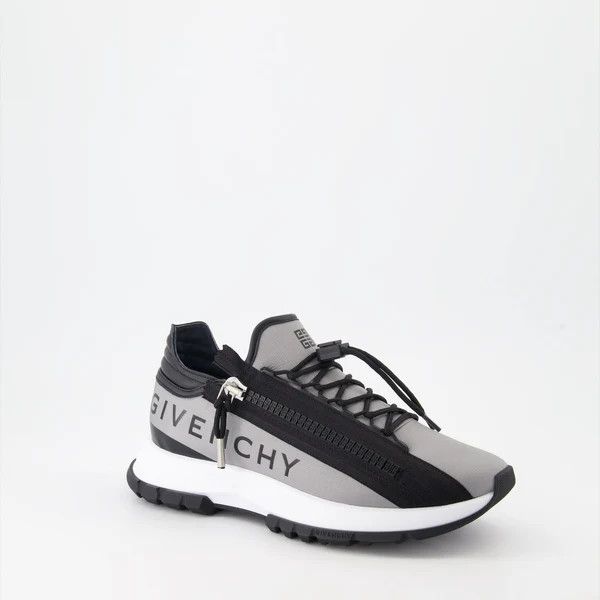 o1w1db10325 Spectre Zip Runners in Black/Grey