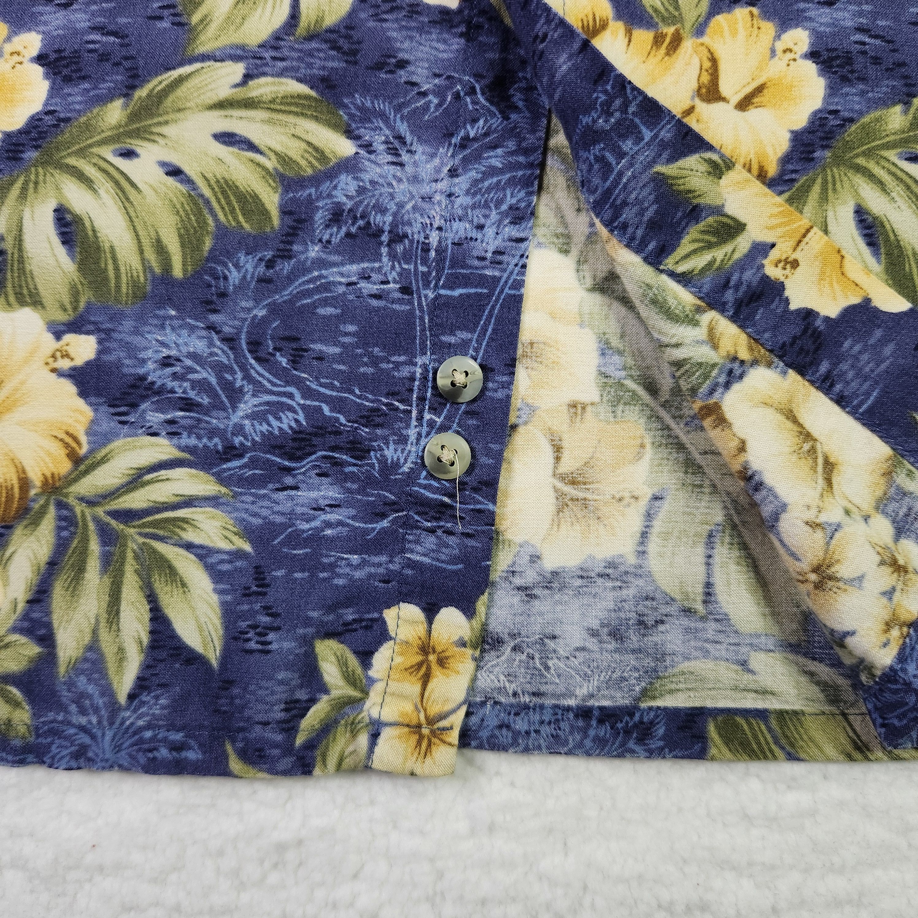 Pierre Cardin Pierre Cardin VINTAGE Hawaiian Shirt XL Floral Button Up Size US XL / EU 56 / 4 - 5 Thumbnail