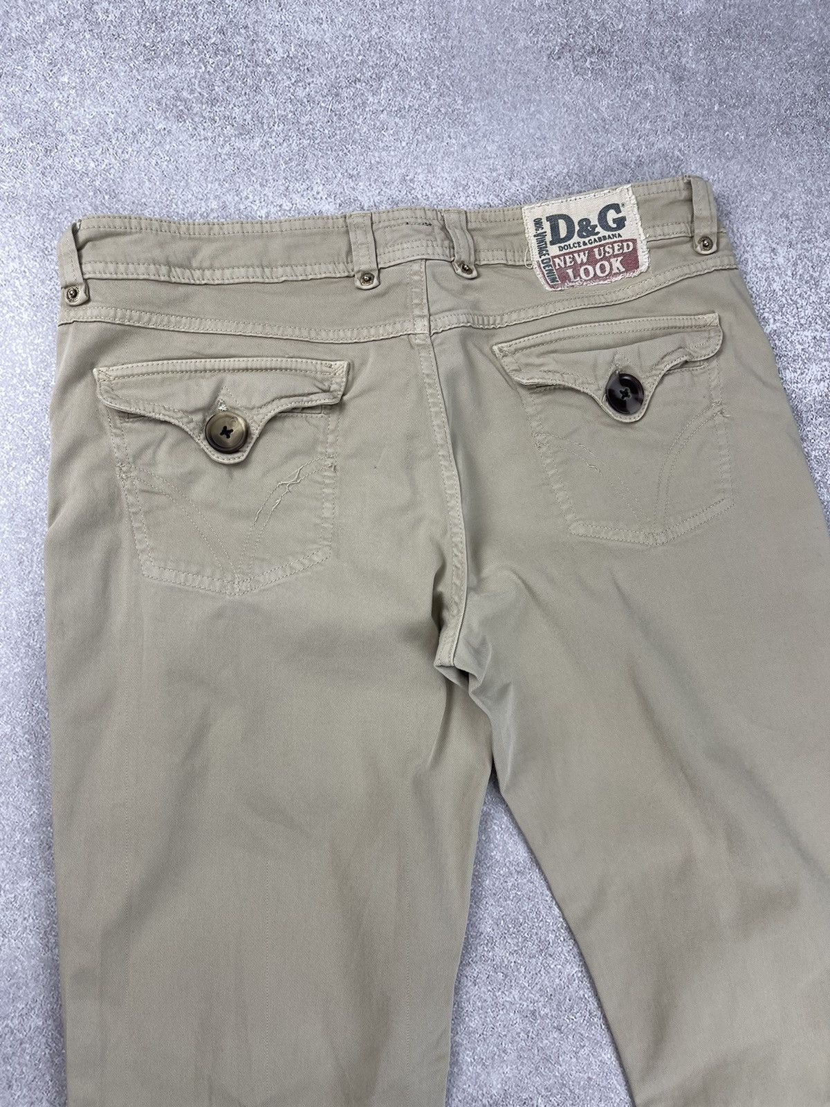 Dolce & Gabbana Vintage Dolce & Gabbana Cotton Trousers Pants Size 29 Size 29" - 11 Thumbnail