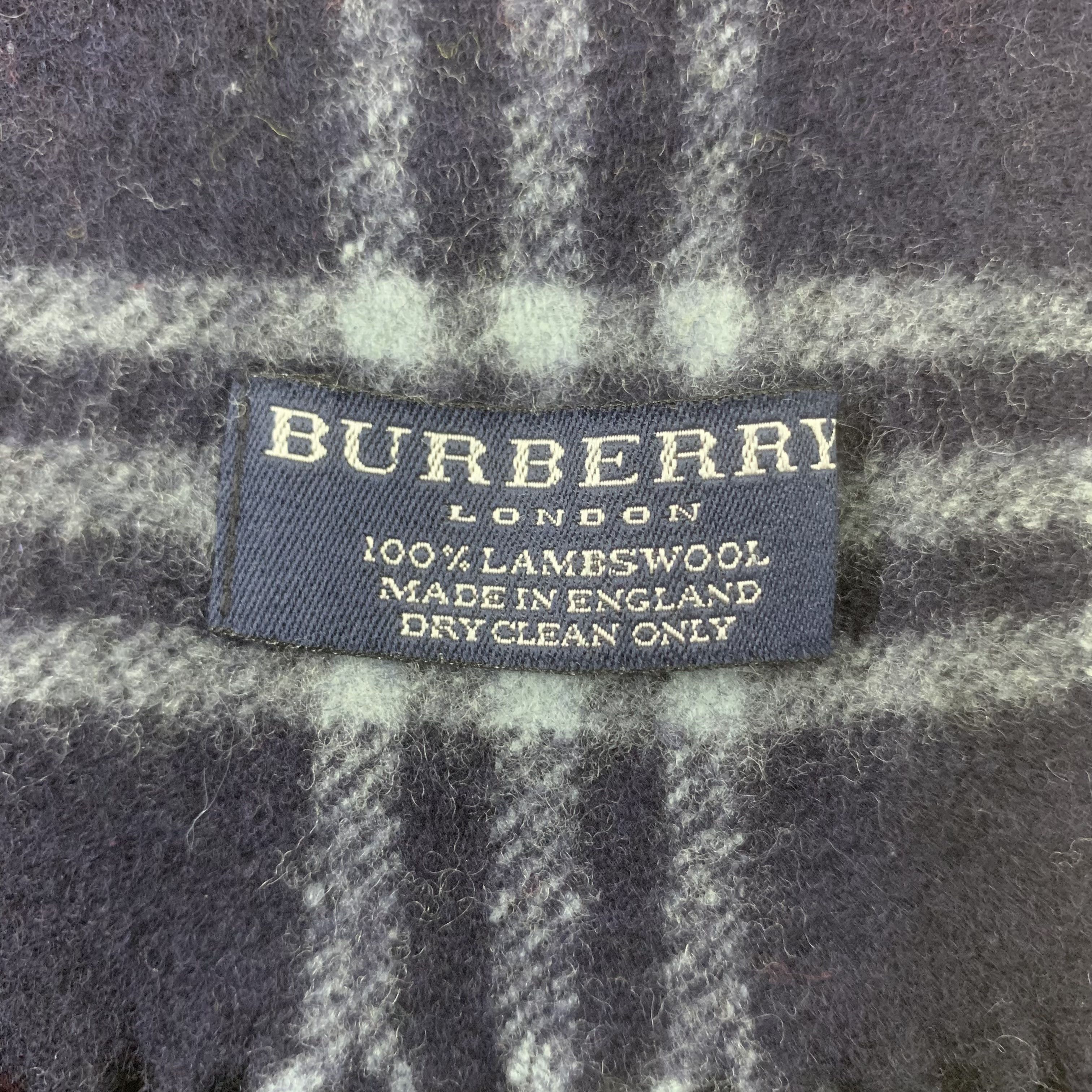 Burberry Burberry Scarf Wool Muffler Neck Wrap BL9270 Size ONE SIZE - 5 Thumbnail