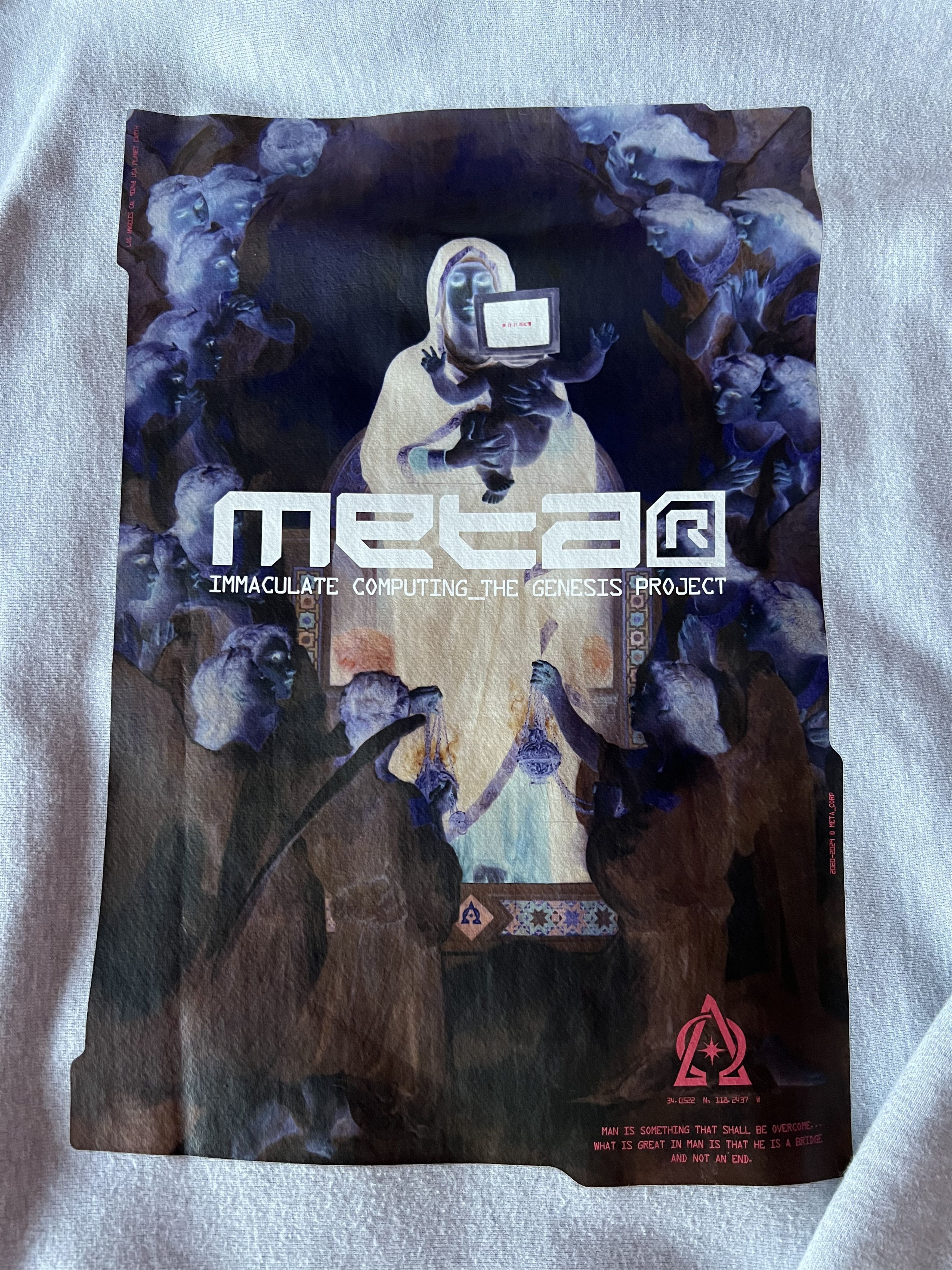 Other Meta Threads Negative Hoodie Size US L / EU 52-54 / 3 - 8 Thumbnail