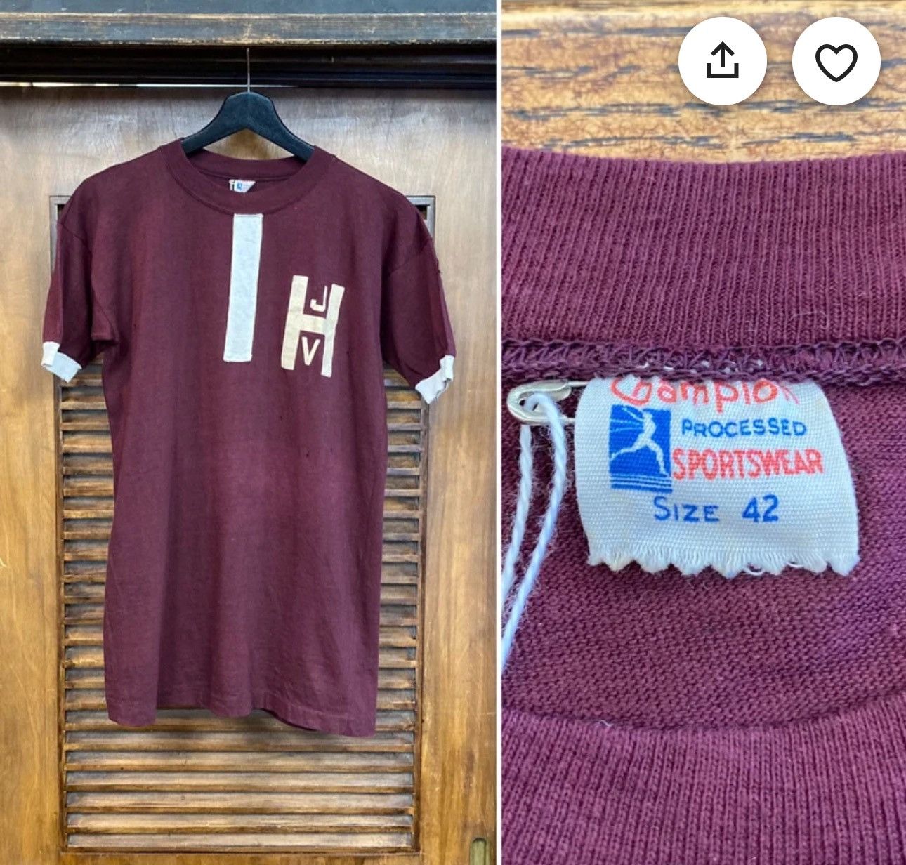 Champion × Vintage FT 34 Vintage 1980s Champion Harvard Ivy League Rowing Team Size US L / EU 52-54 / 3 - 5 Thumbnail