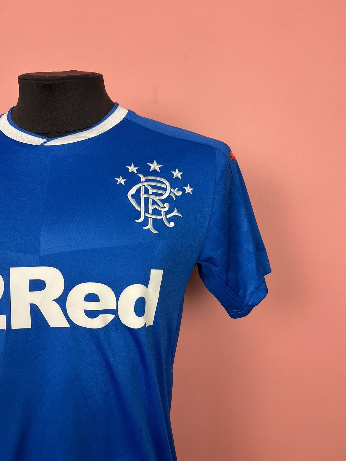 Other Rangers puma soccer jersey hype tee shirt Size US M / EU 48-50 / 2 - 2 Thumbnail