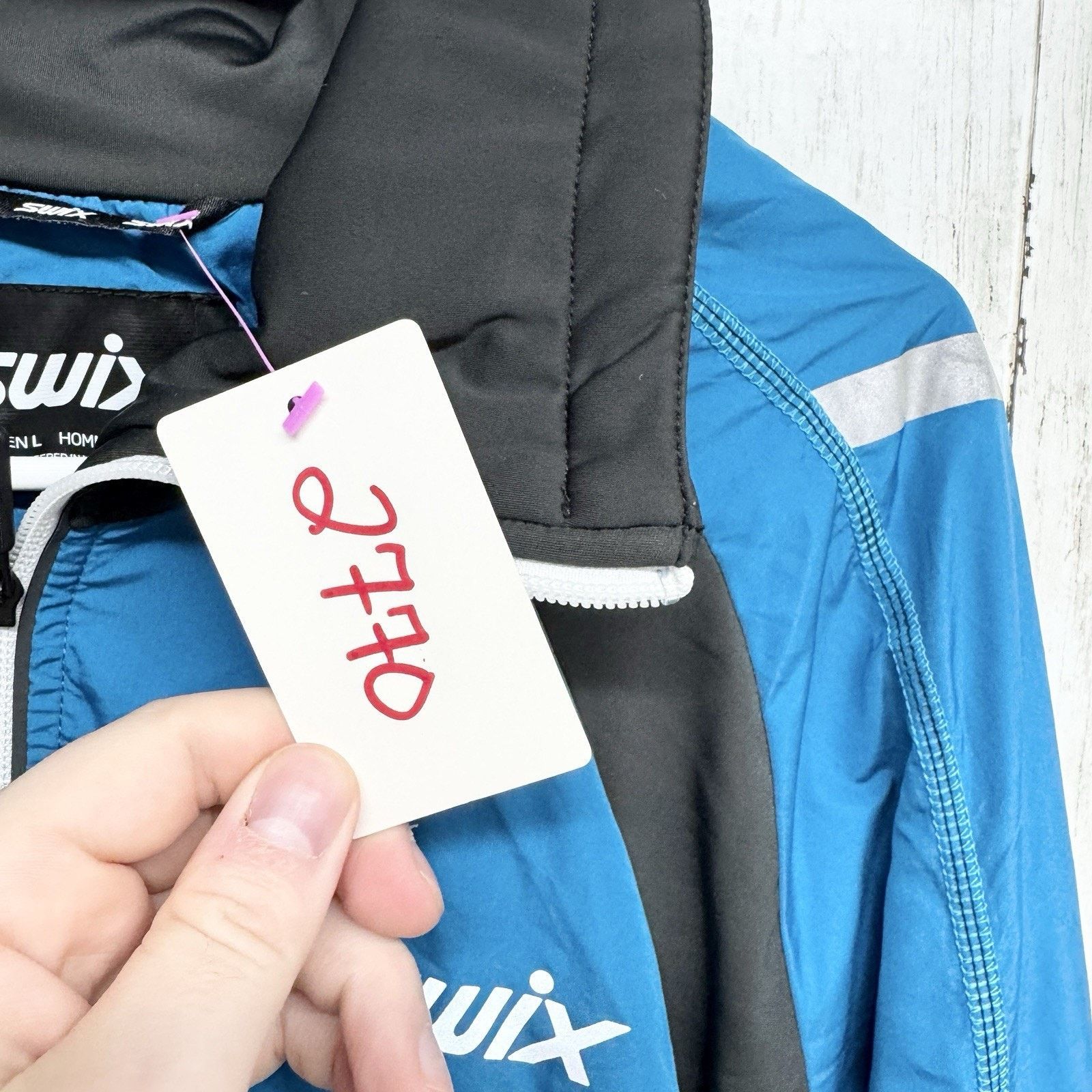 Other Swix Jacket Sz Large Blue Multi Mock Neck Full Zip Outdoor Size US L / EU 52-54 / 3 - 2 Thumbnail