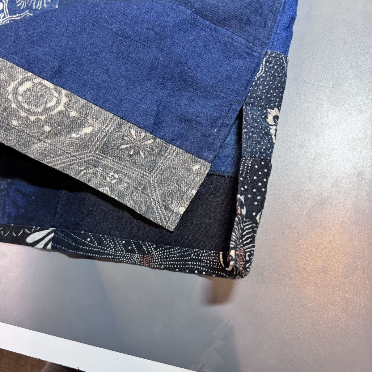 Visvim Visvim ict kofu tunic bandana patchwork sz 5 XL XXL Blue Size US XXL / EU 58 / 5 - 6 Thumbnail