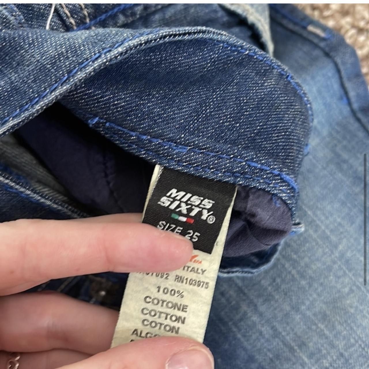 Miss Sixty × Vintage Miss Sixty Capris Size 25" / US 0 / IT 36 - 6 Thumbnail