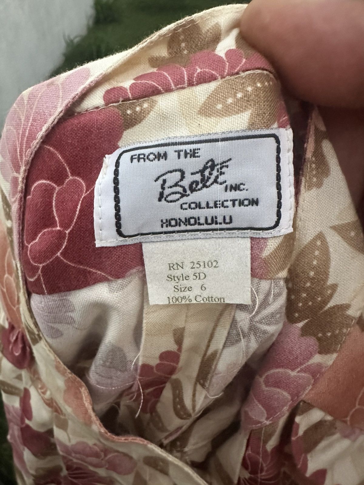 Other Vintage BetE Honolulu Hawaiian Muumuu Floral Women's 6 Size M / US 6-8 / IT 42-44 - 4 Thumbnail
