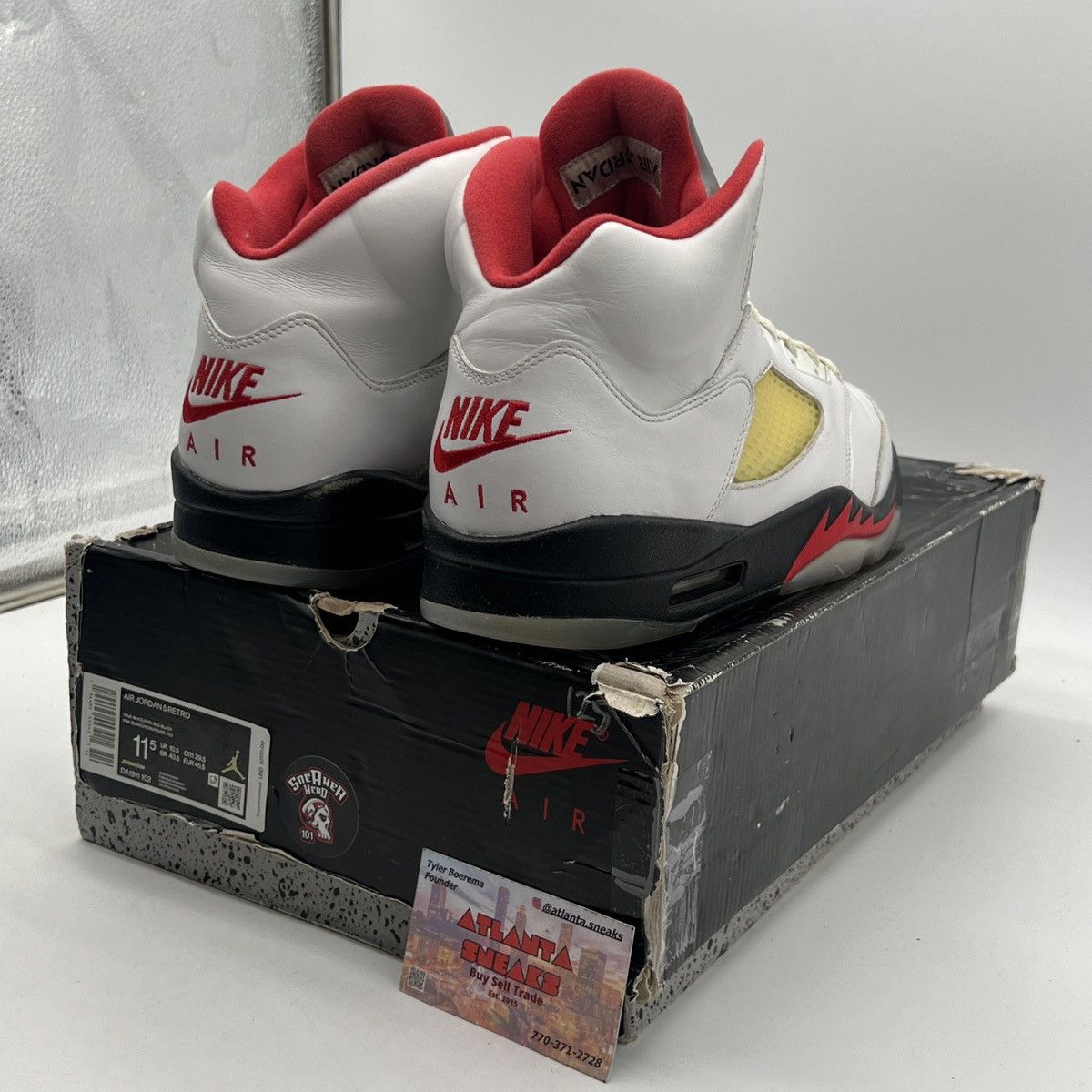 Jordan Brand Air Jordan 5 fire red Size US 11.5 / EU 44-45 - 5 Thumbnail
